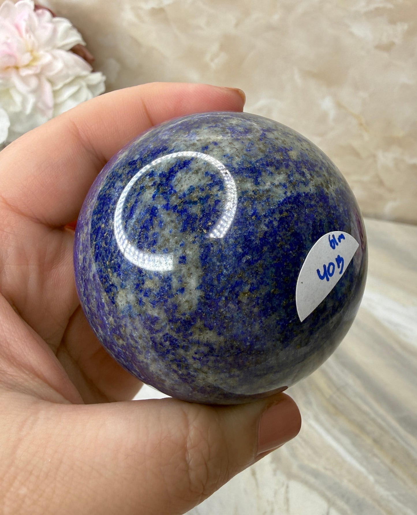 Lapis Lazuli Sphere 61mm