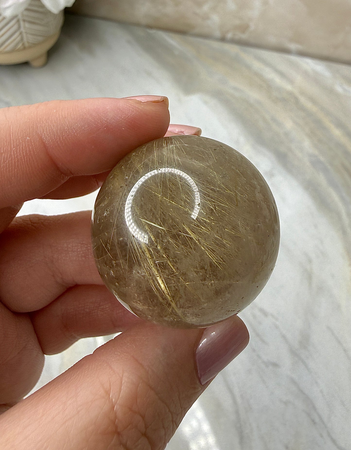 Rutile Sphere 34mm from Brazil