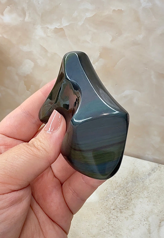 Rainbow Obsidian Freeform