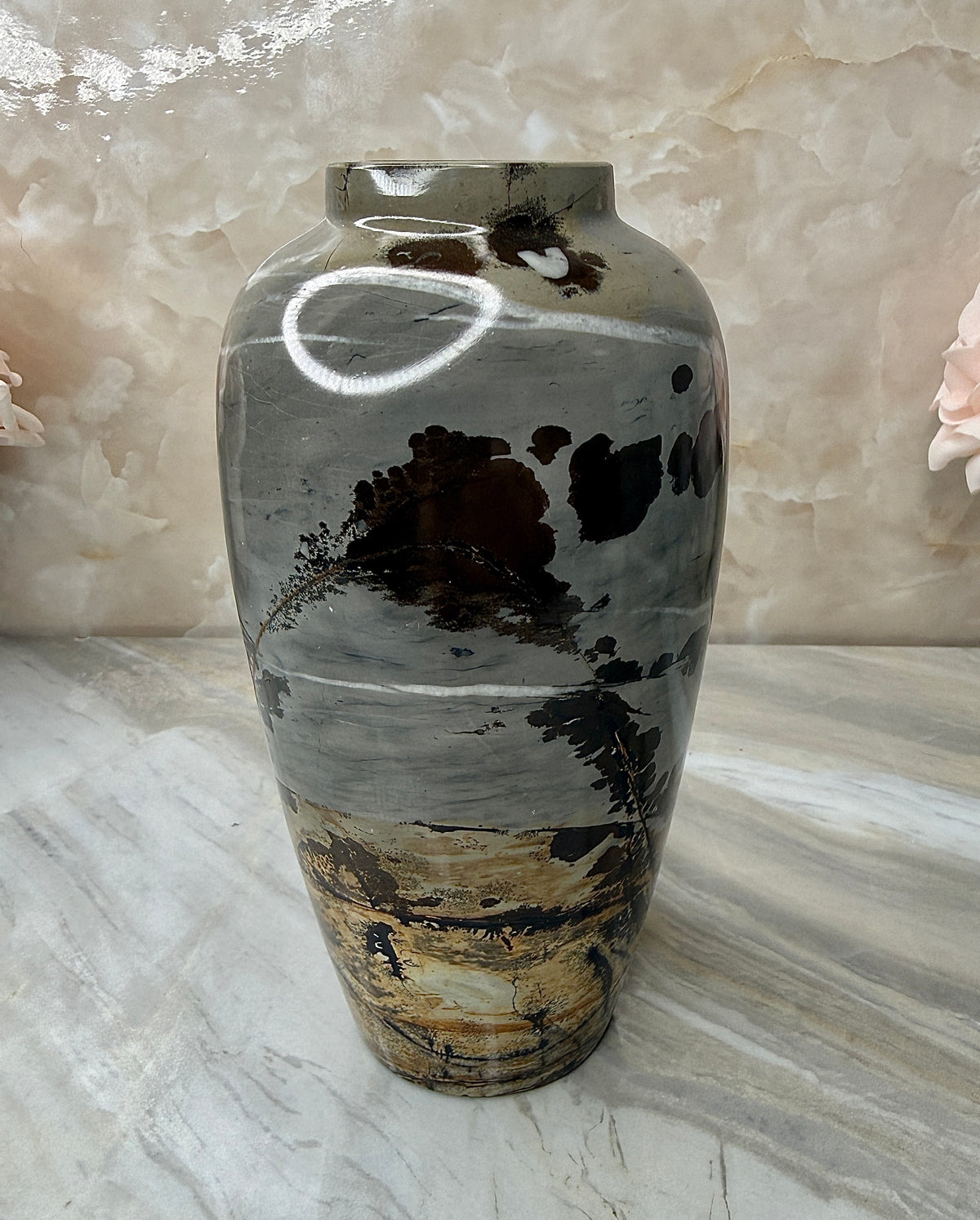 Picture Jasper Vase