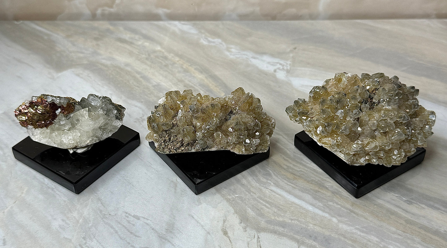 Calcite & Sulphurpyrite Cluster