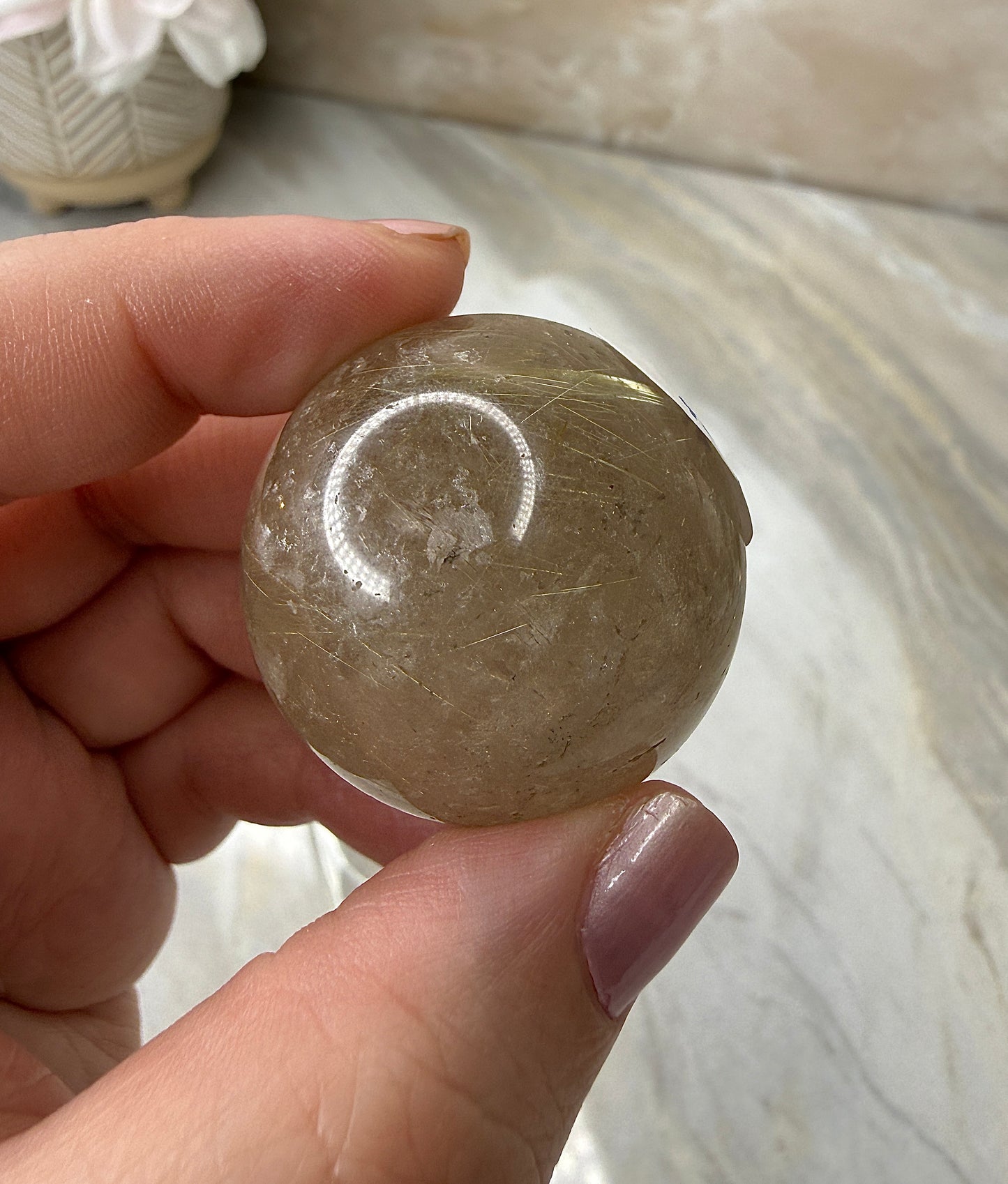 Rutile Sphere 34mm from Brazil