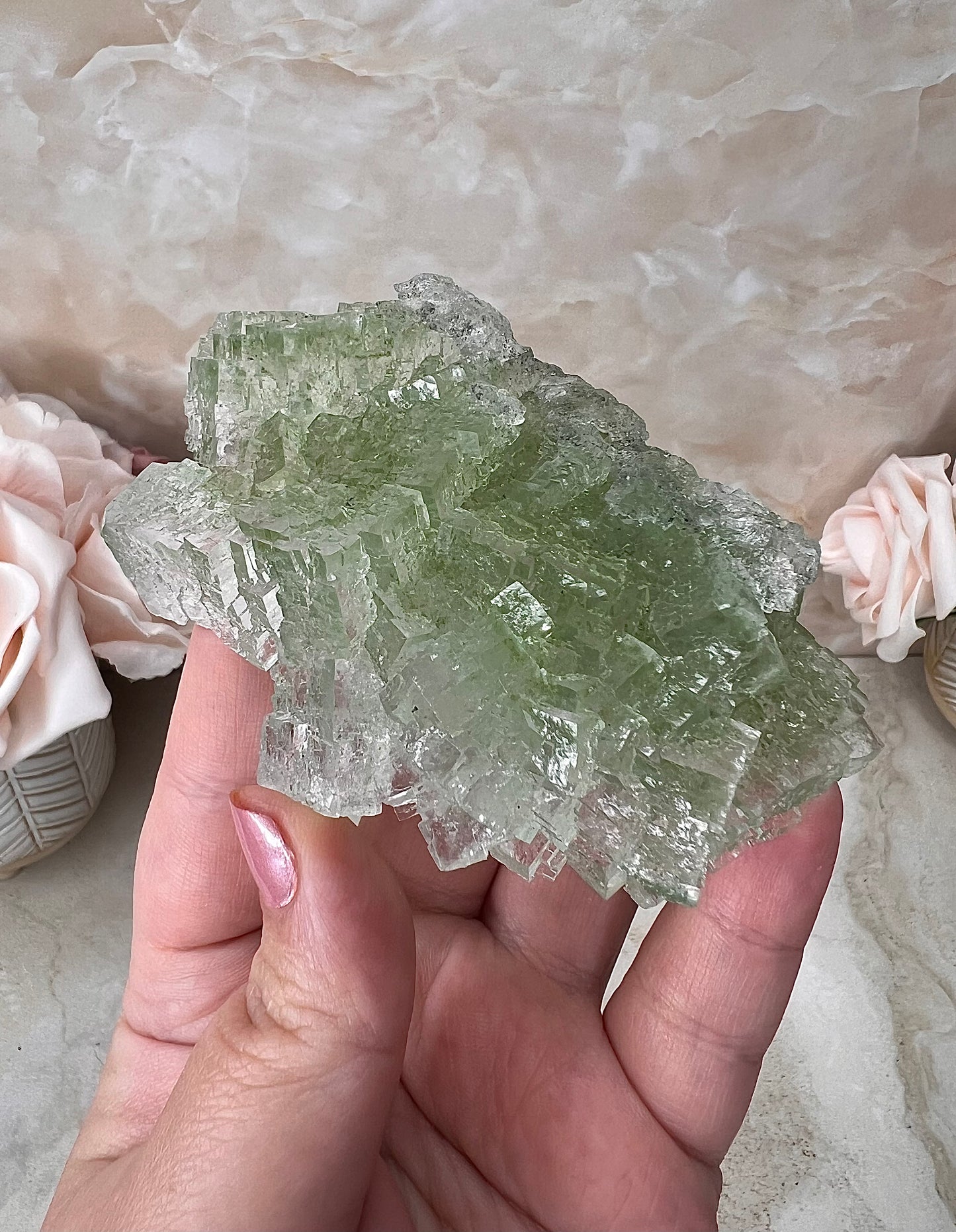 Green Halite from Poland