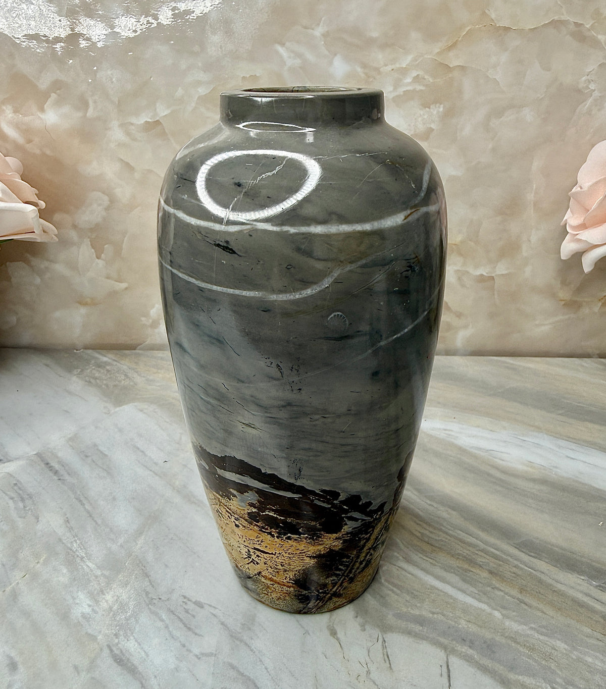 Picture Jasper Vase