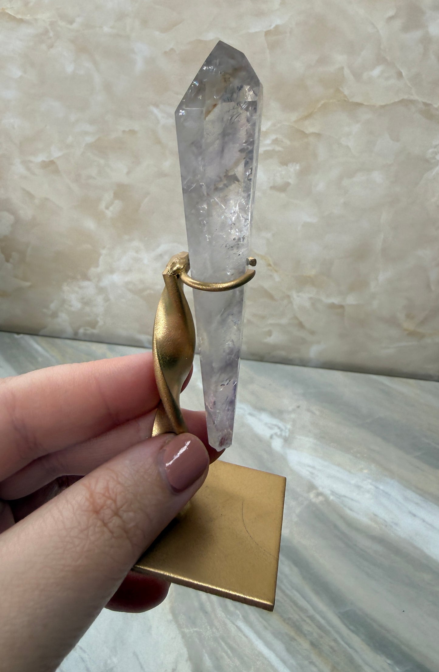 UV Amethyst on Stand
