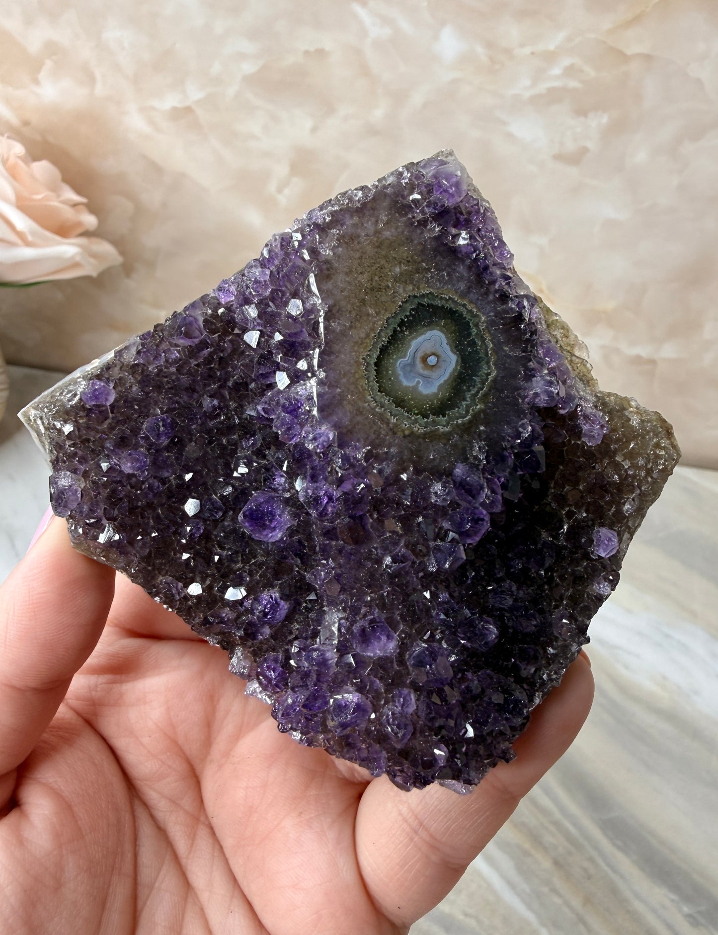 Amethyst Stalactite