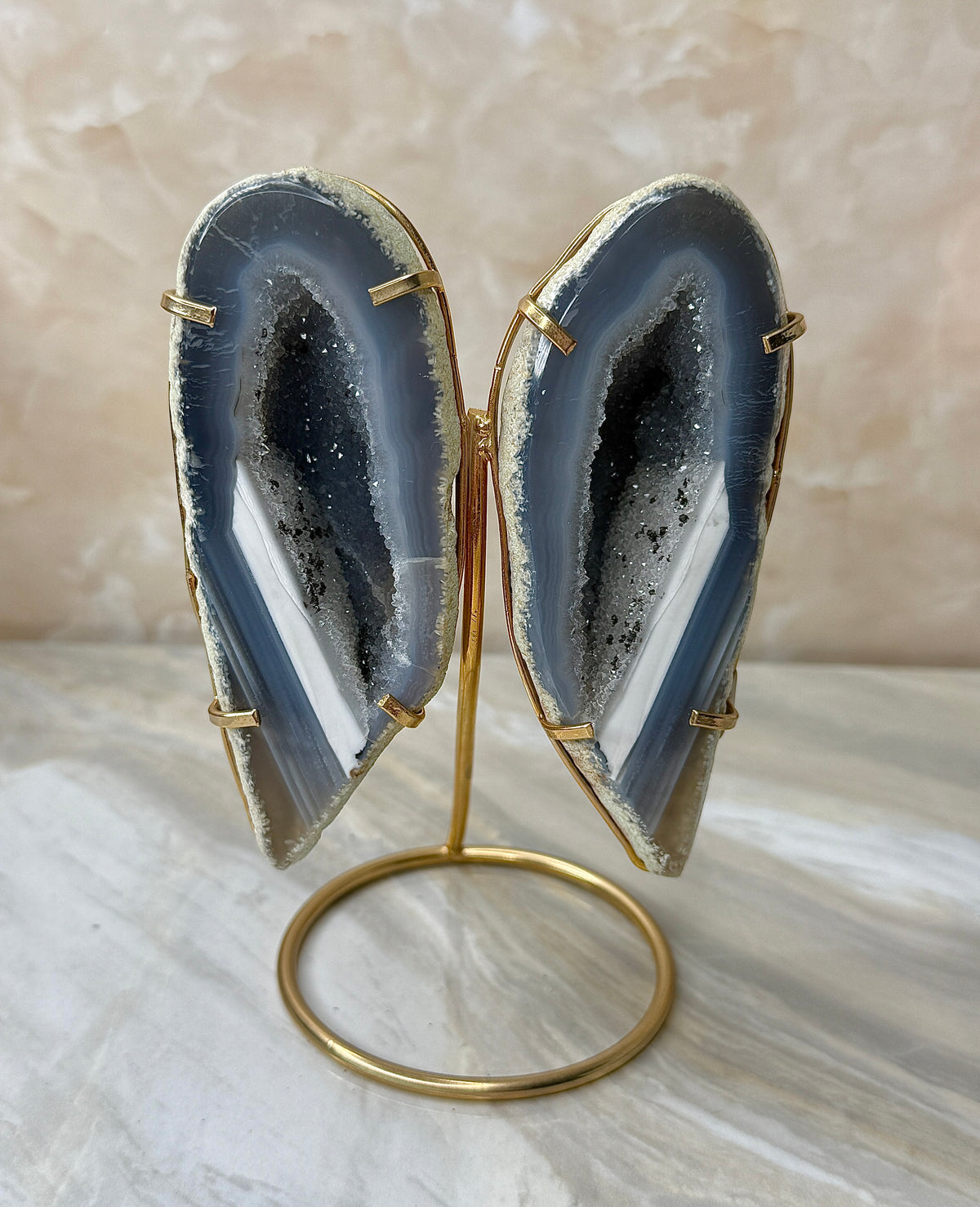 Brazilian Agate Wing Set