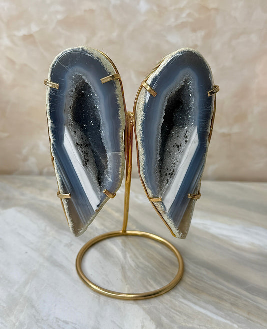 Brazilian Agate Wing Set