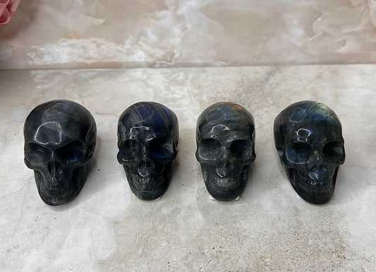 Labradorite Skull