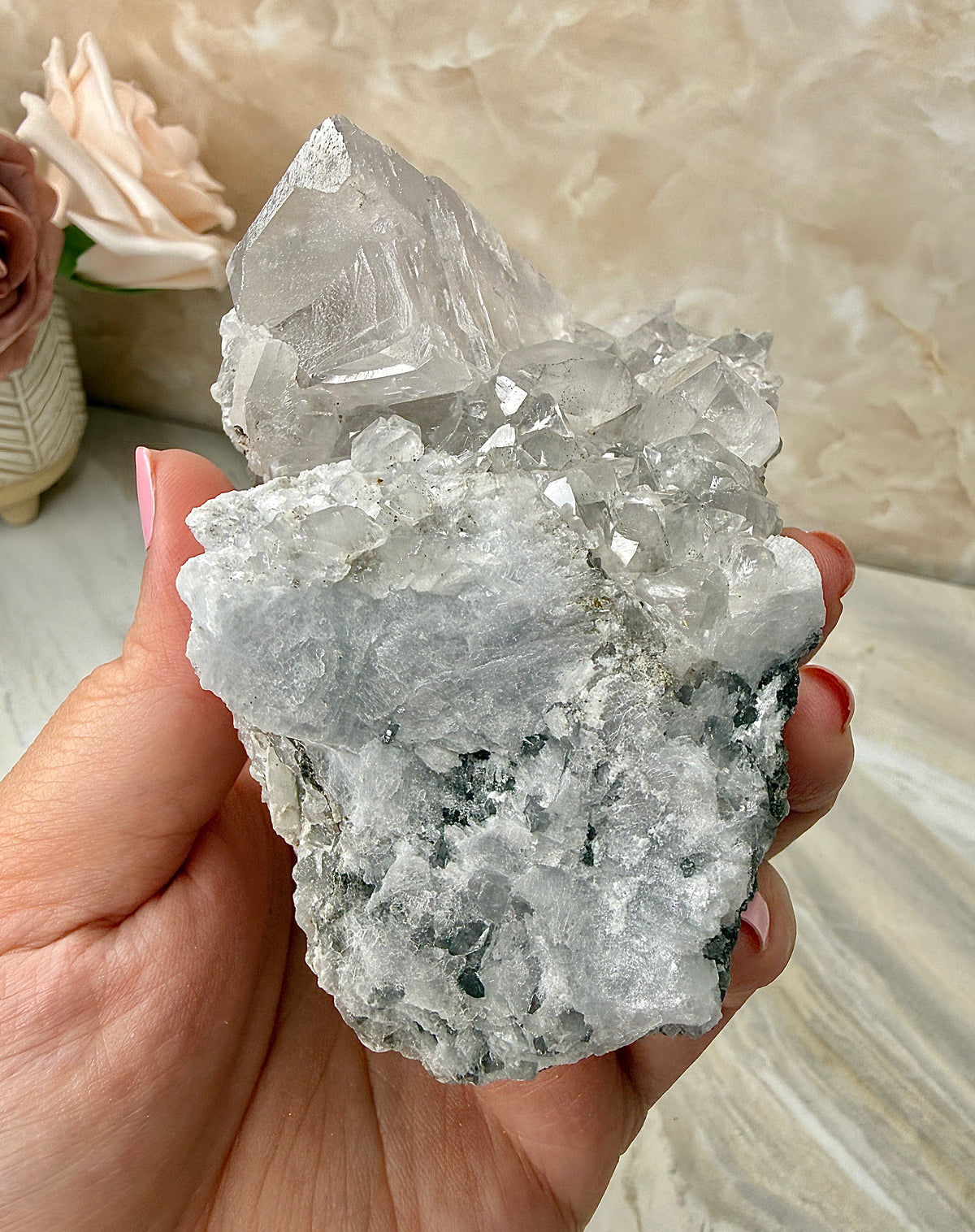 Balmat Calcite with Anhydrite