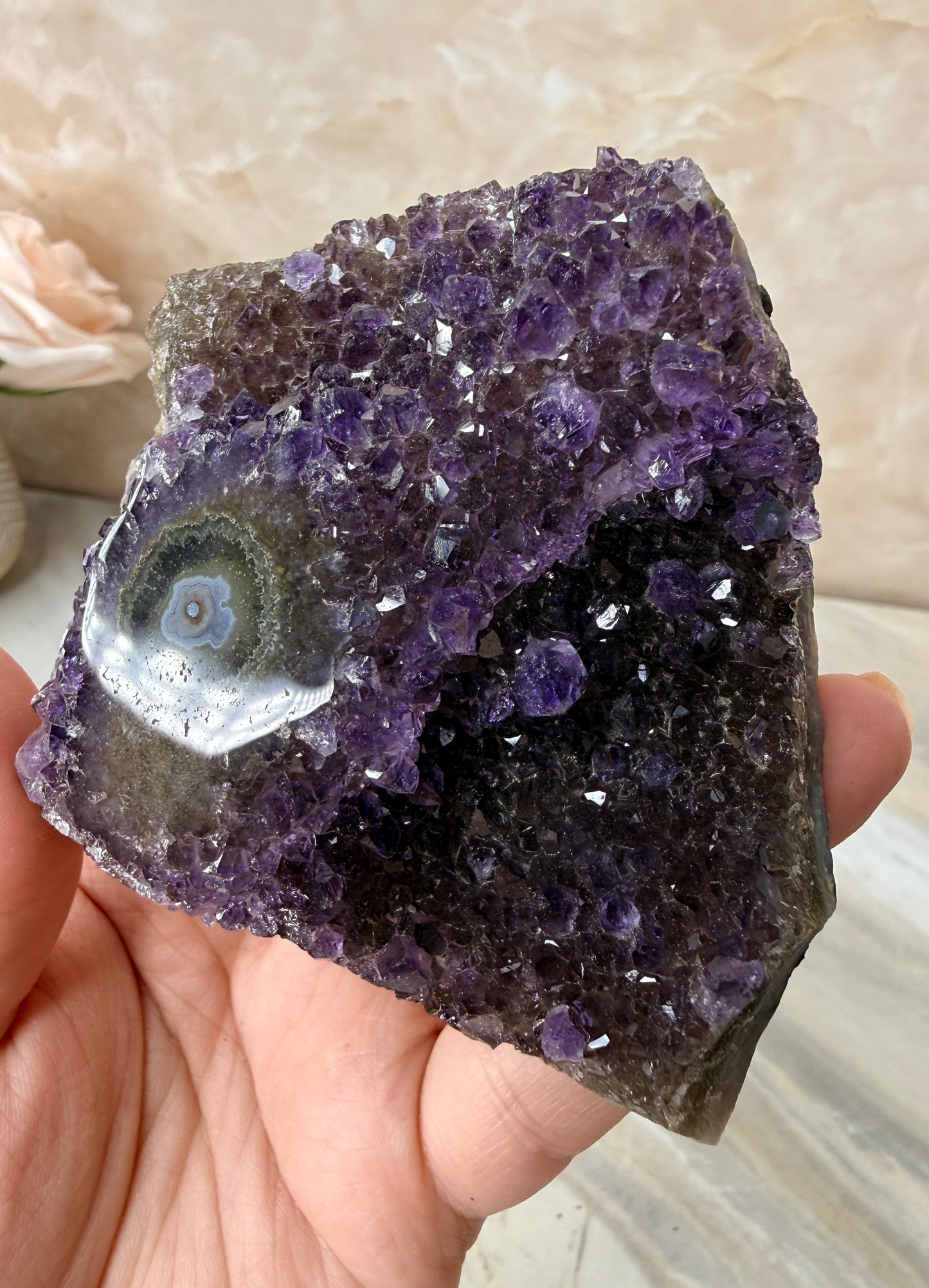 Amethyst Stalactite