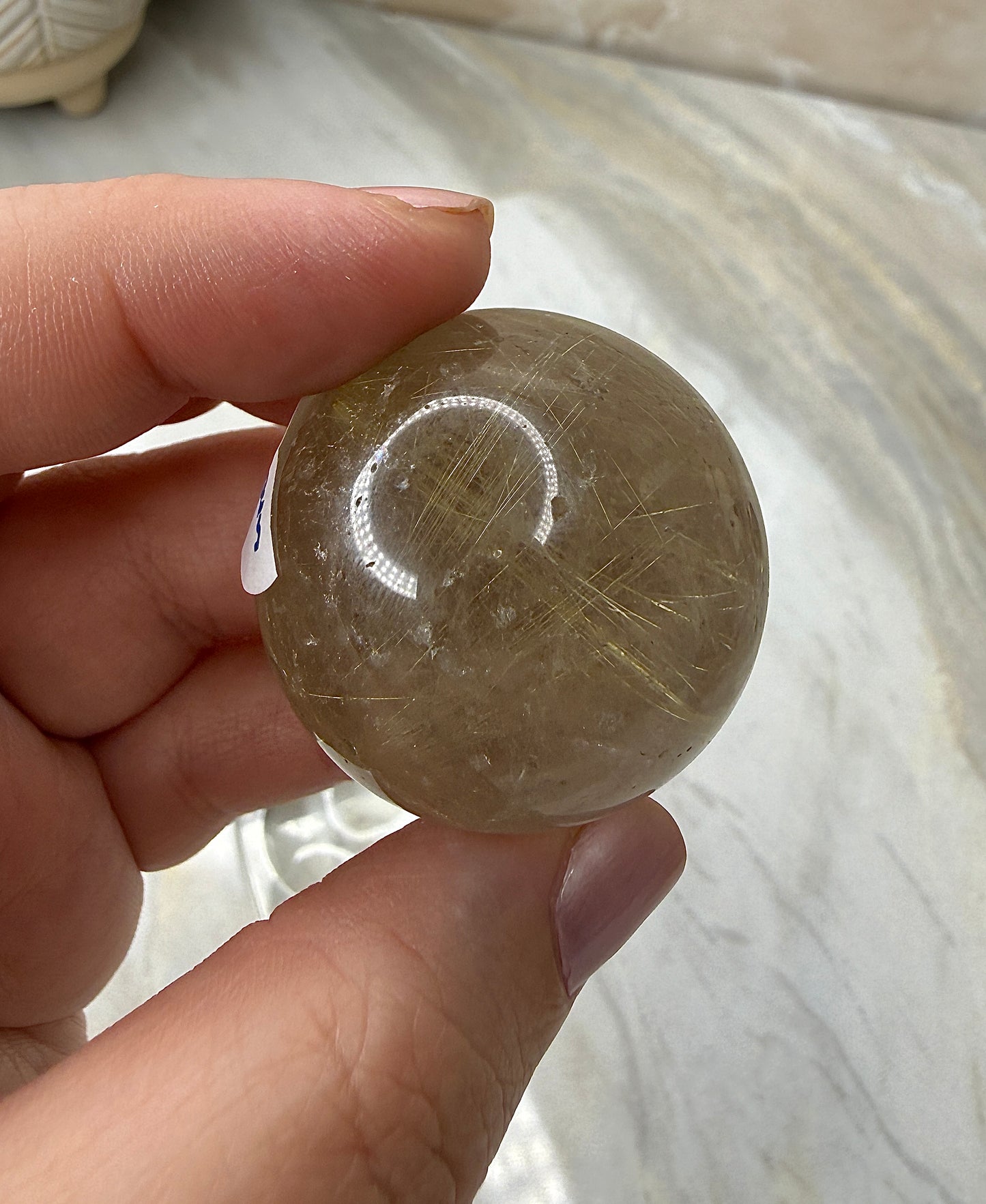 Rutile Sphere 34mm from Brazil