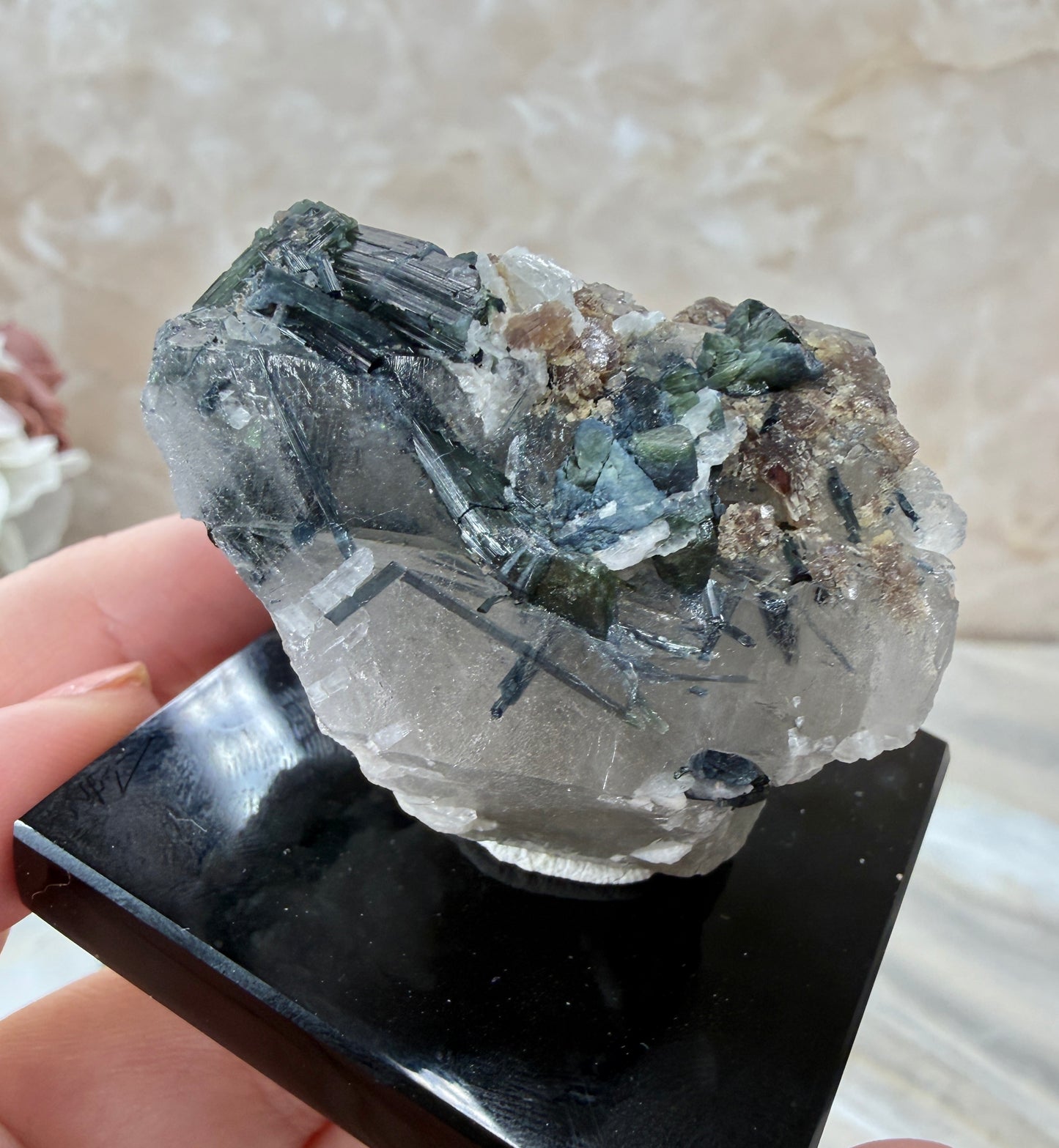 Blue & Green Tourmaline from Brazil