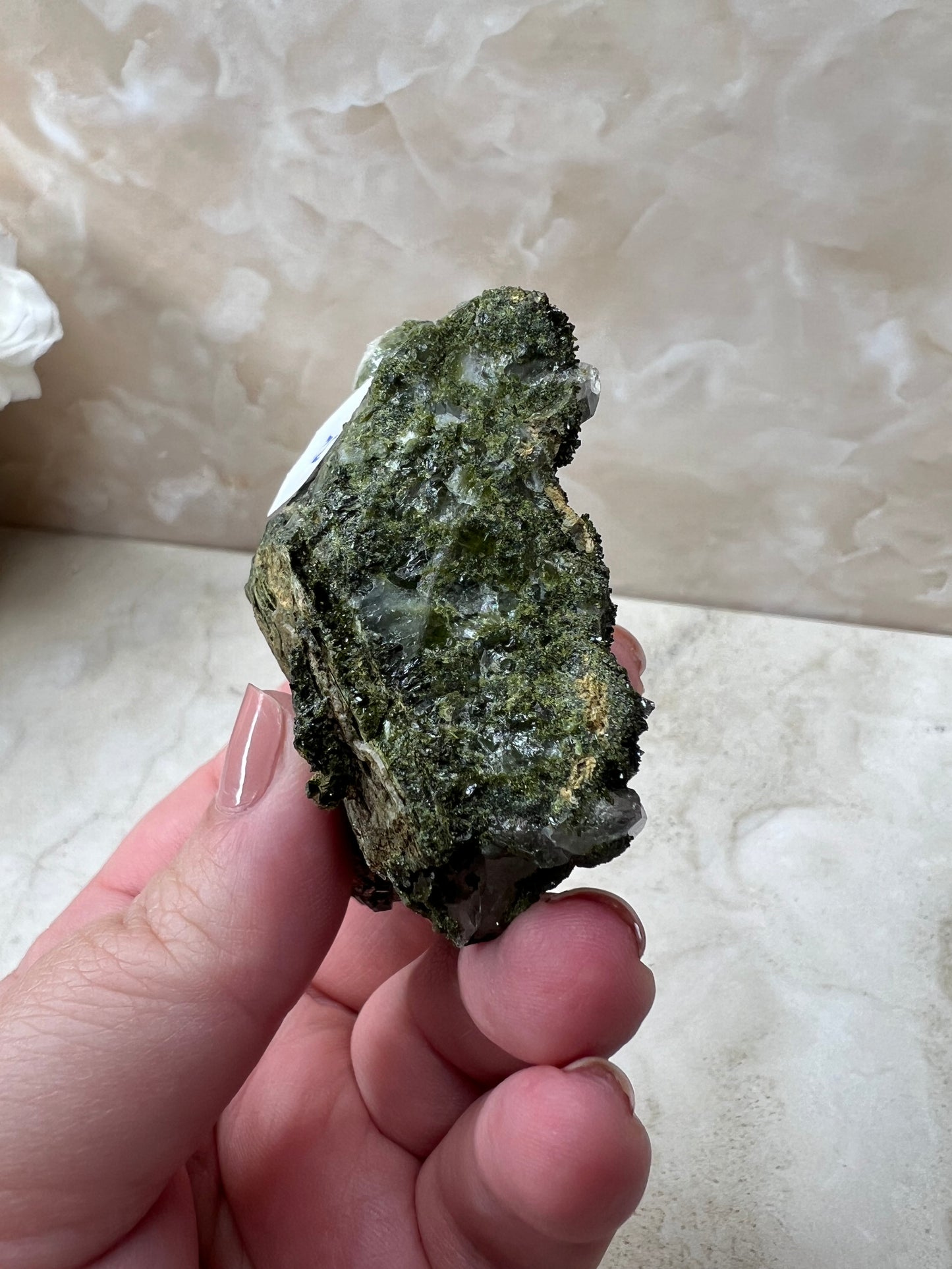 Epidote & Quartz Cluster from Turkey