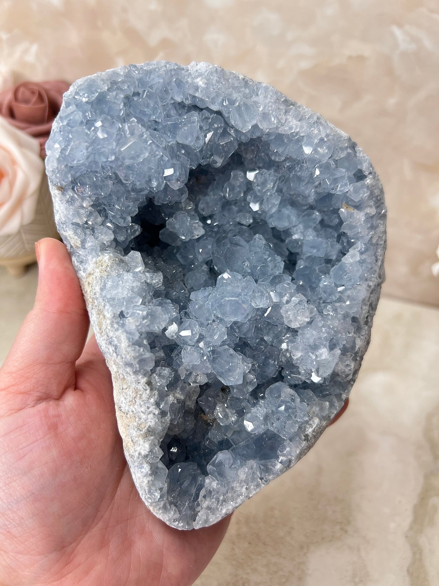 Celestite Cluster