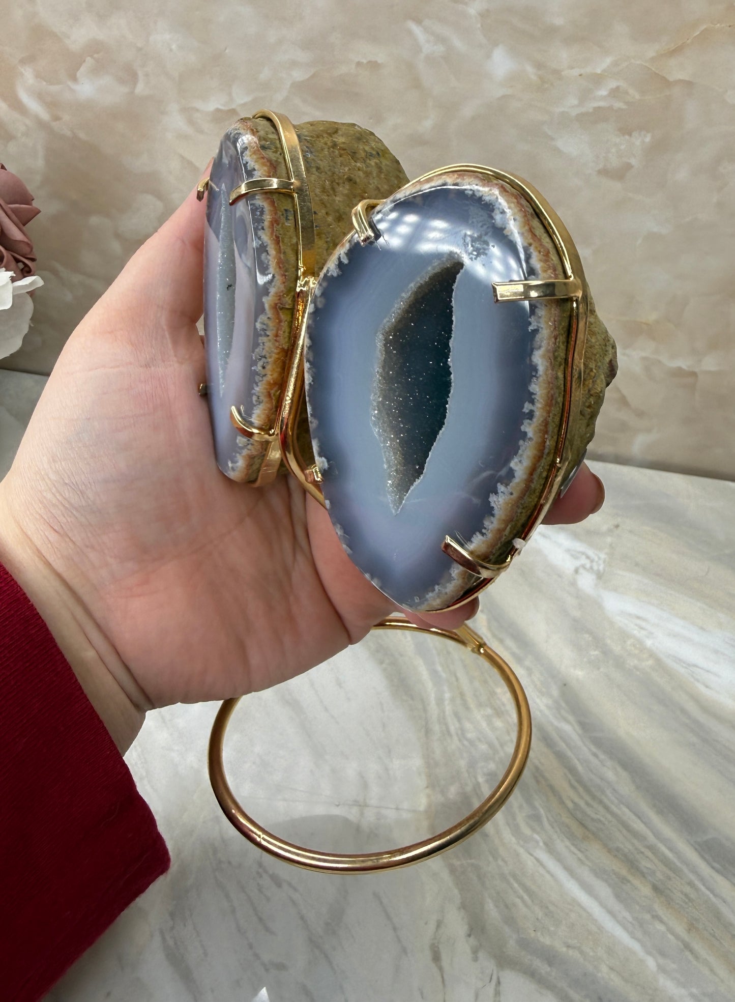 Agate Wings from Brazil