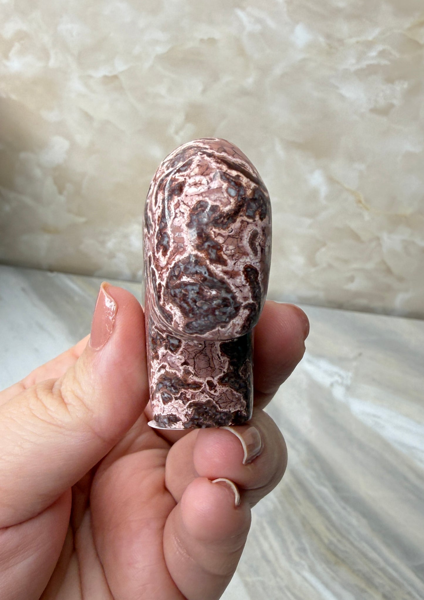 Ryholite Buffalo Carving