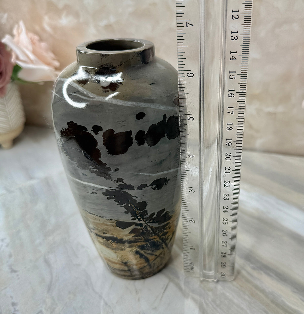 Picture Jasper Vase