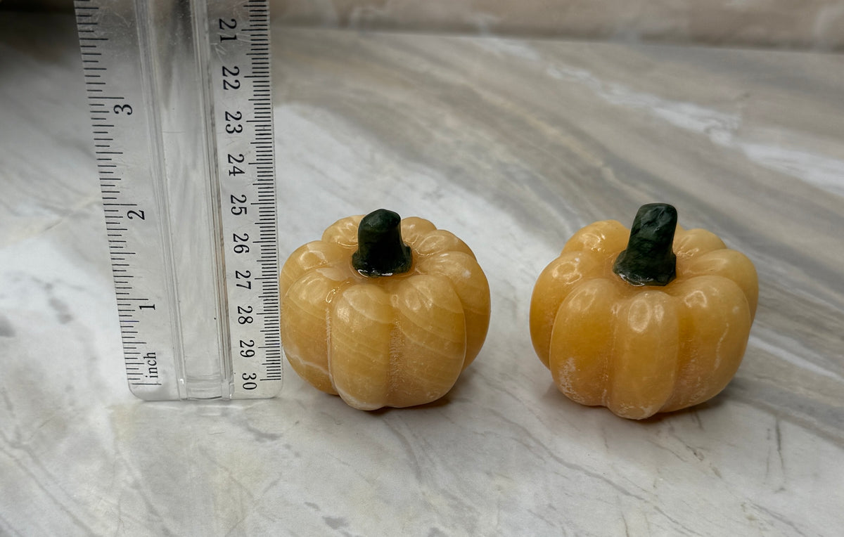 Orange Calcite Pumpkin