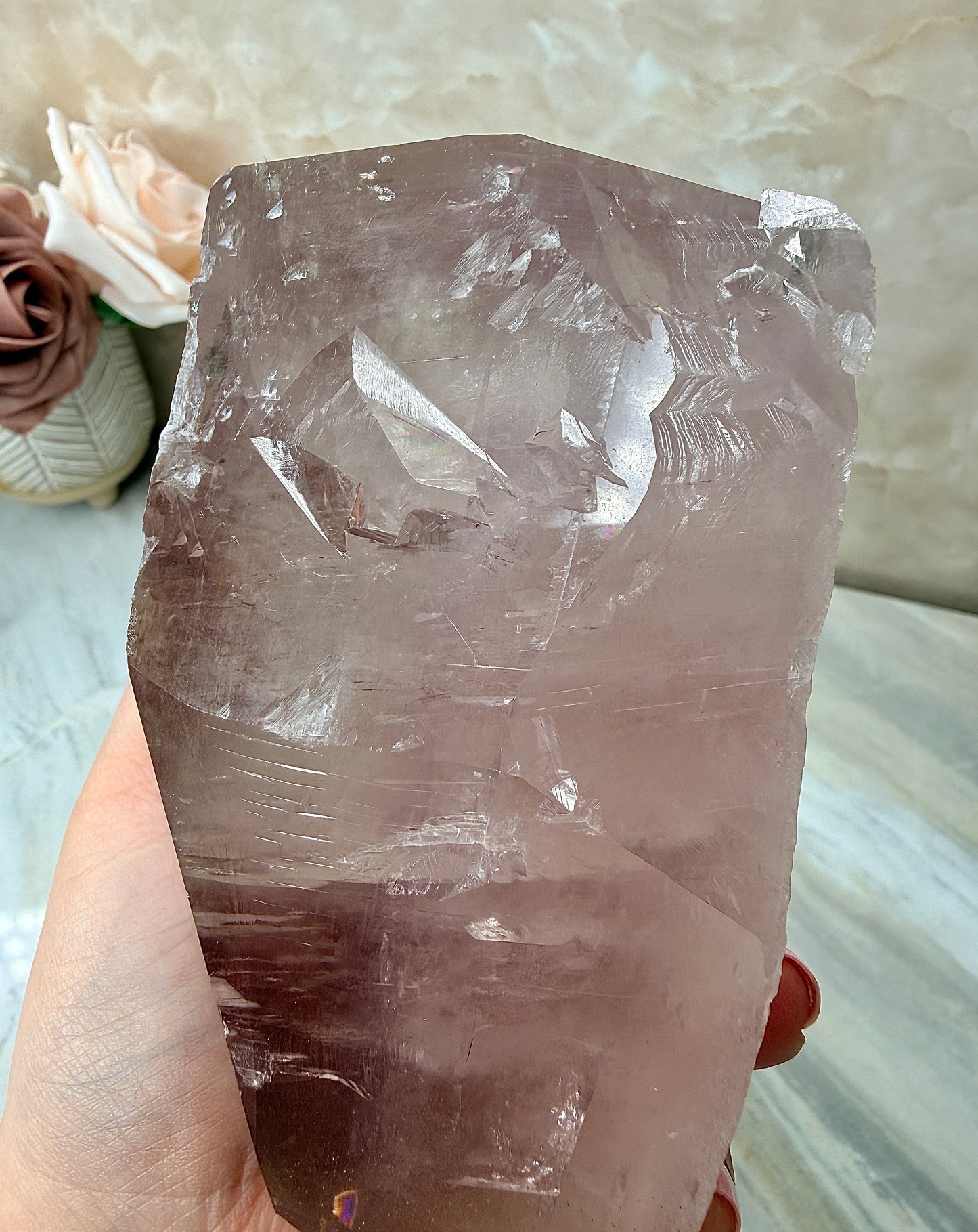 Purple Balmat Calcite from NY
