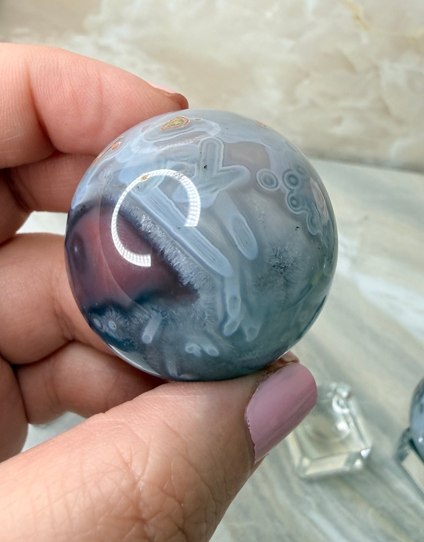 Swazi Agate Sphere