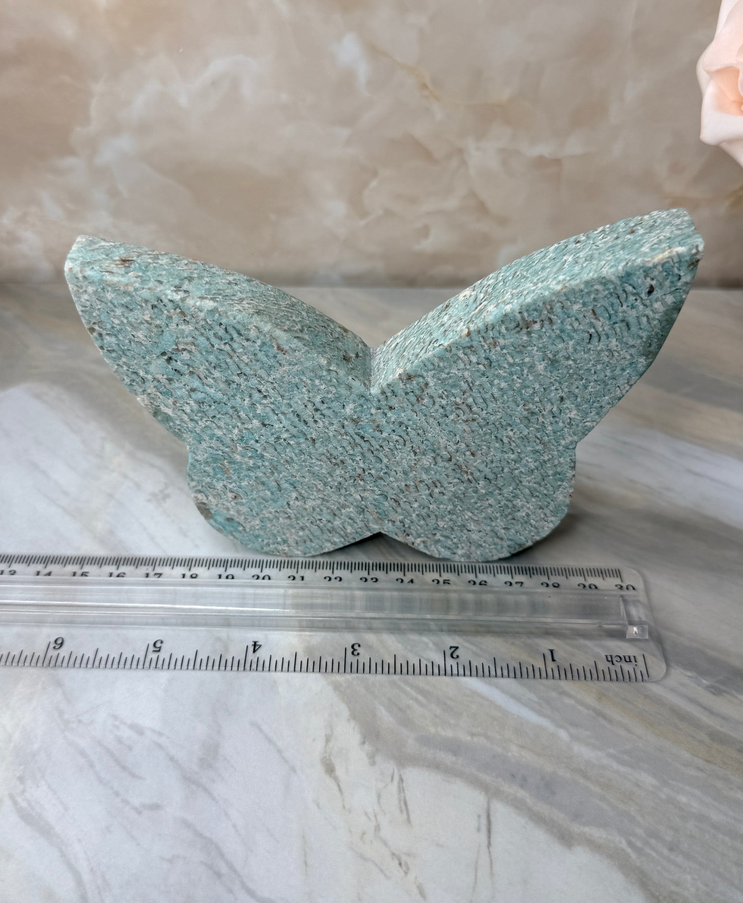Amazonite Self-standing Butterfly