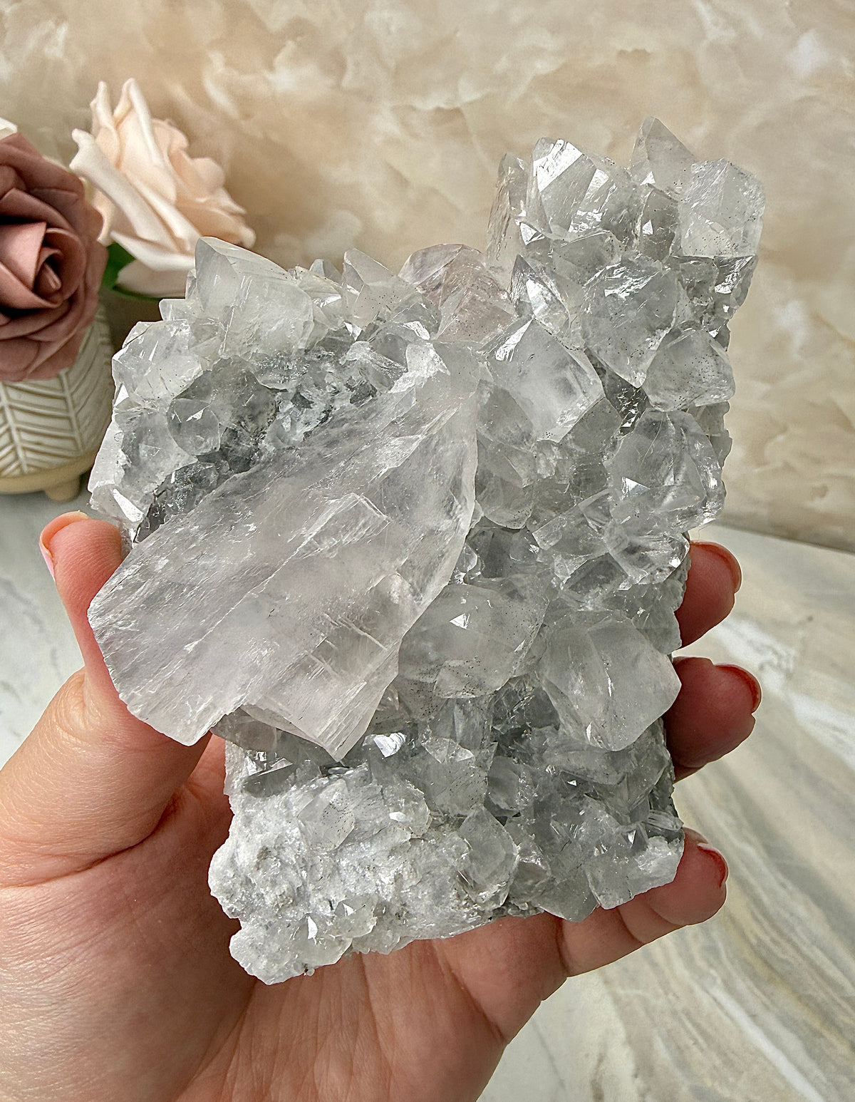 Balmat Calcite with Anhydrite