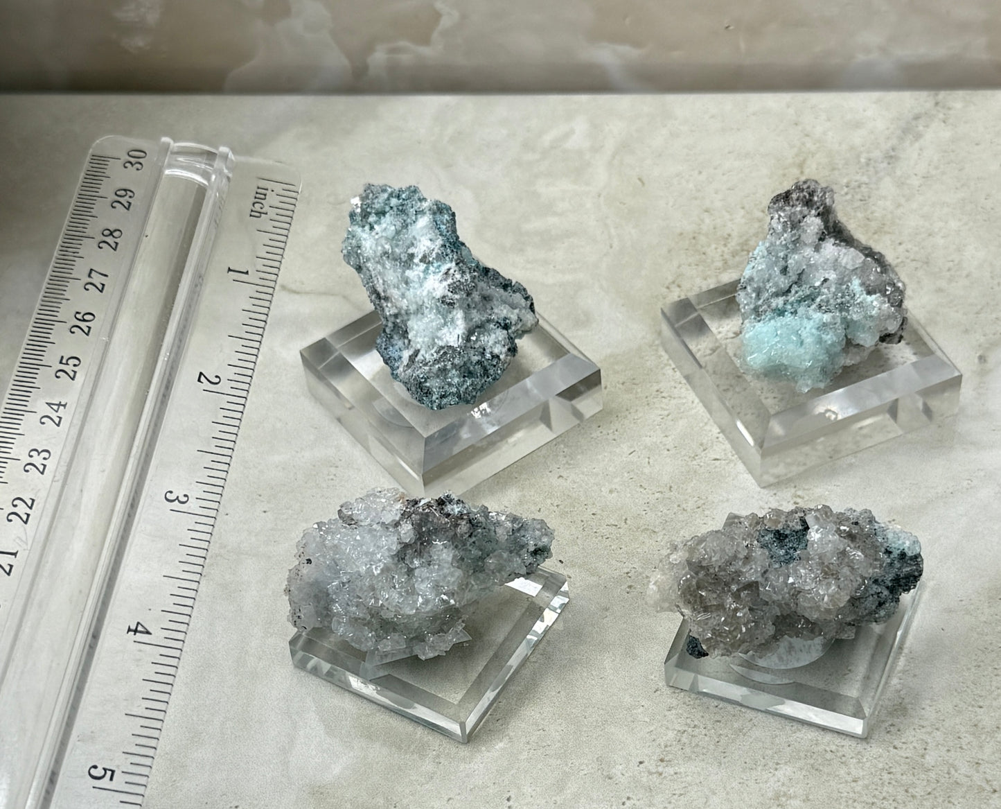 Calcite with Copper from Mexico
