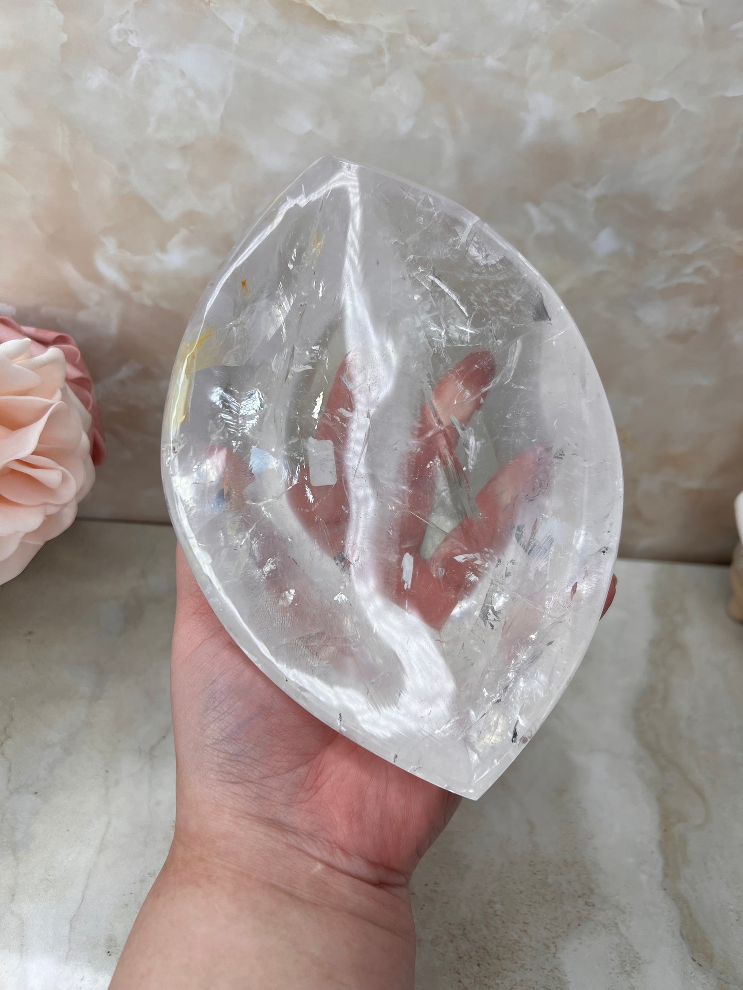 Clear Quartz Bowl from Brazil