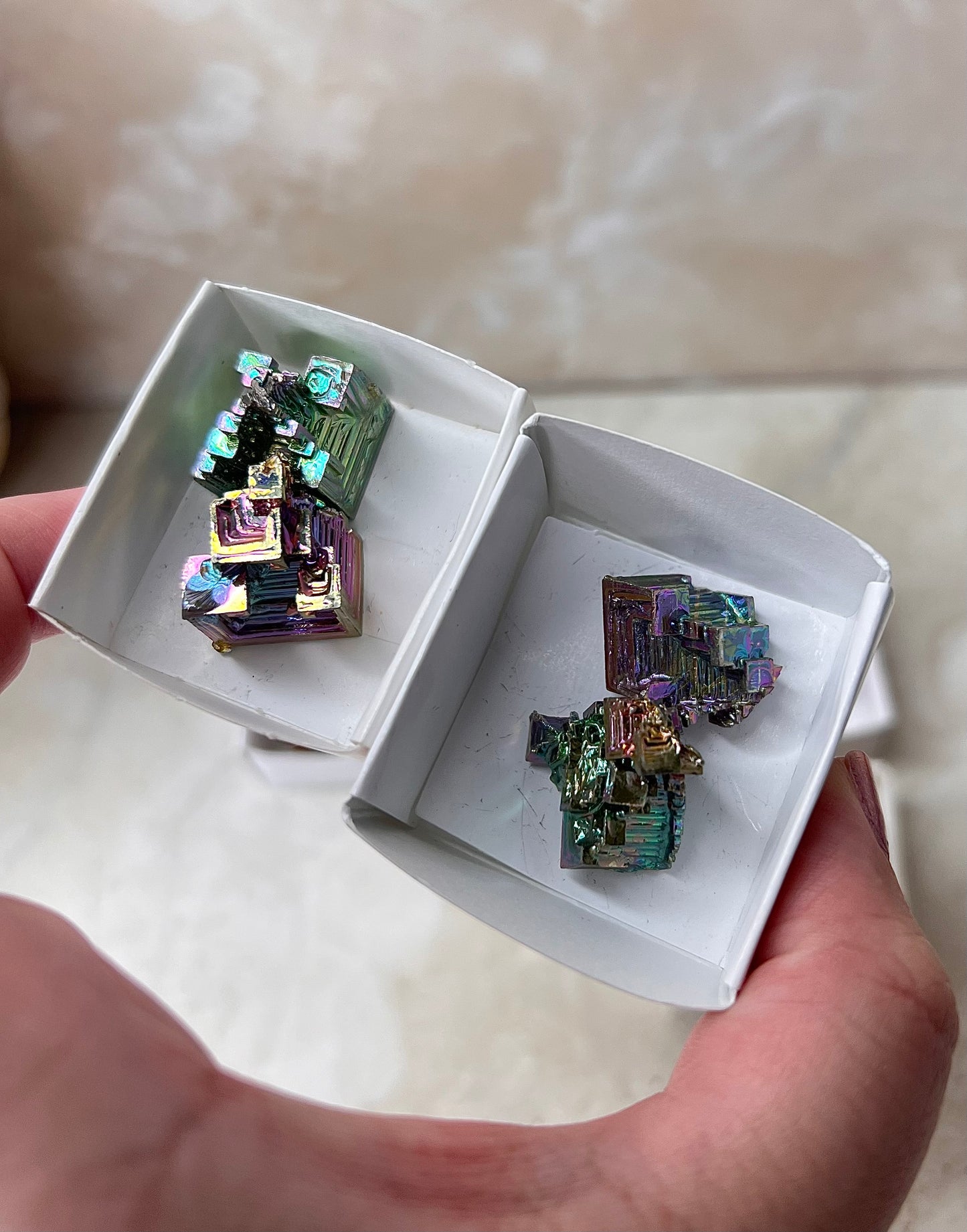 Bismuth Freeforms Set of 2