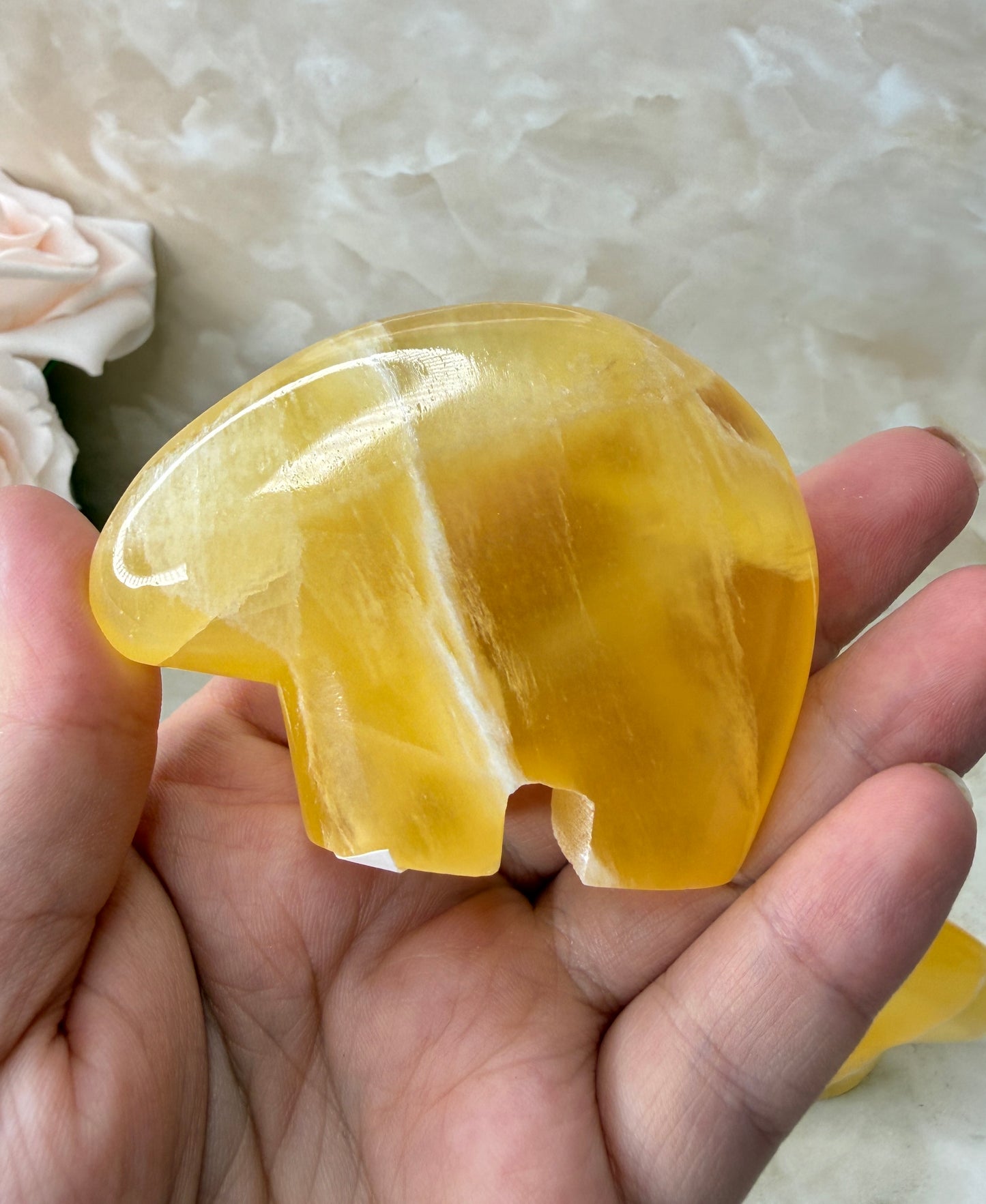 Honeycomb Calcite Bear