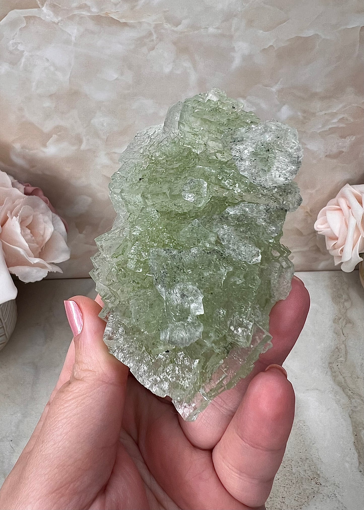 Green Halite from Poland