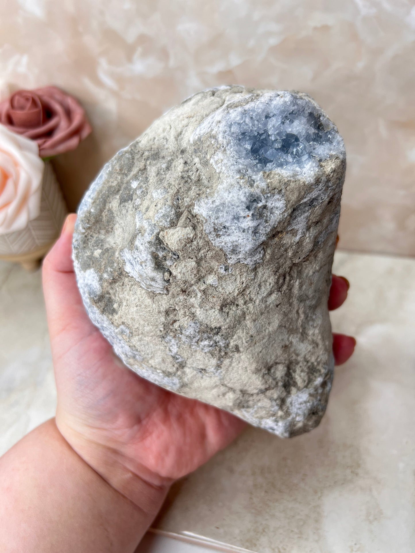 Celestite Cluster