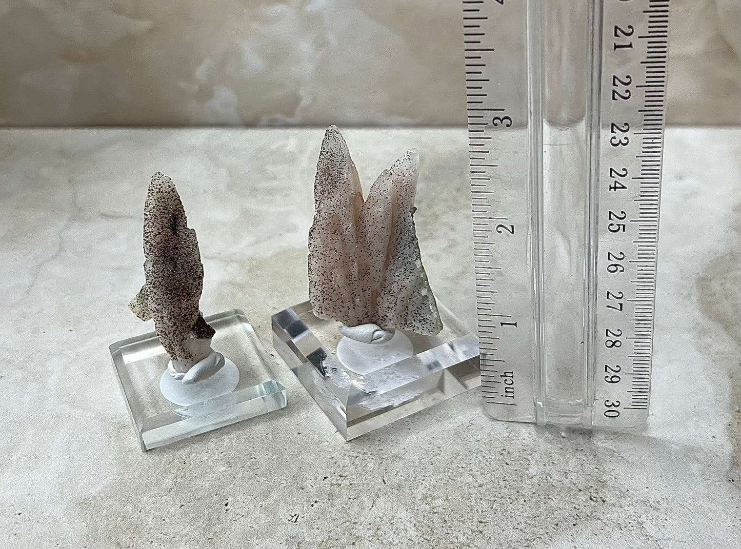 Feather Calcite with Chalcopyrite