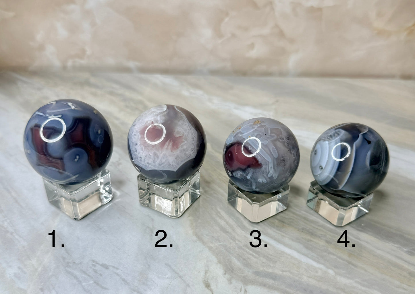 Swazi Agate Sphere