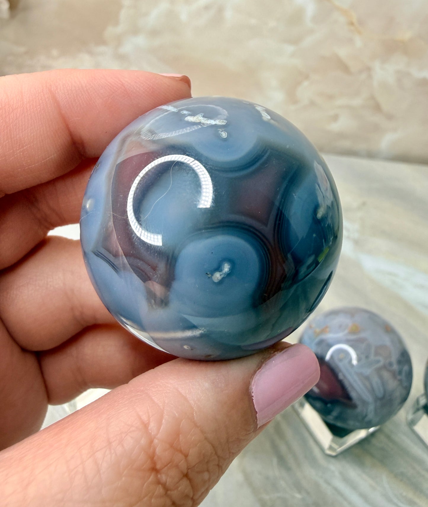 Swazi Agate Sphere