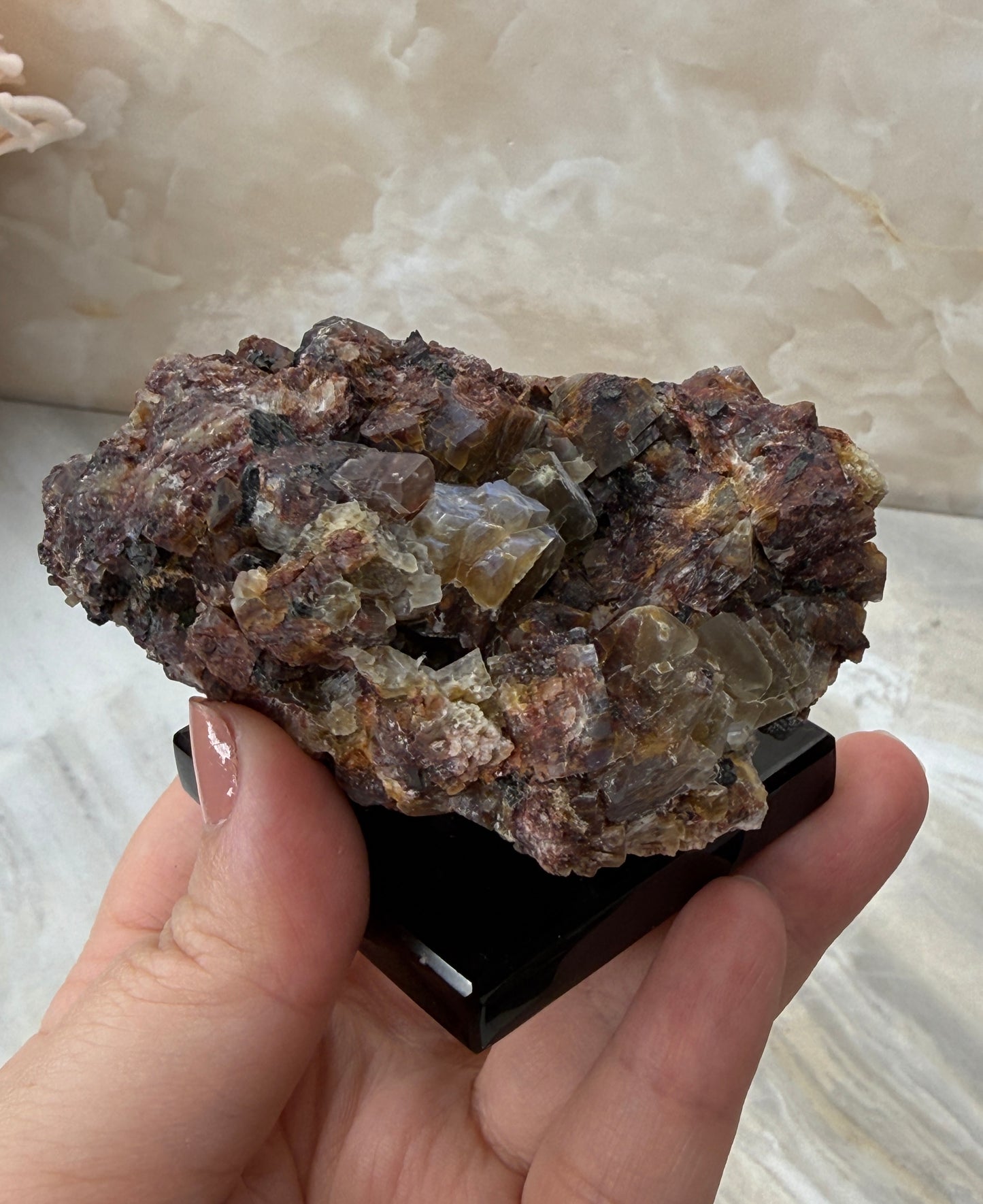 Raw Moonstone Cluster