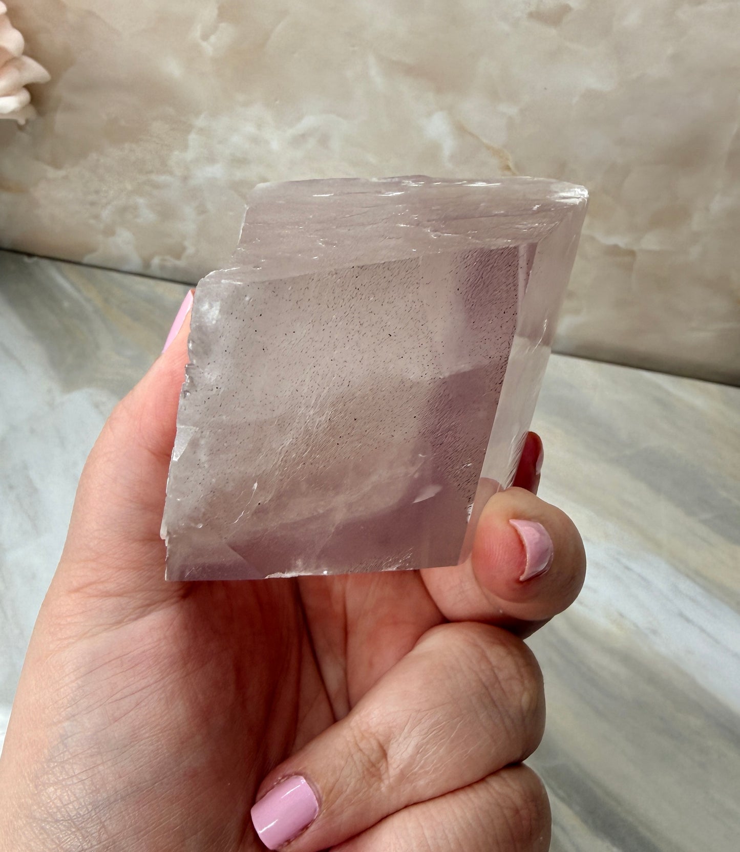 Purple Balmat Calcite from NY