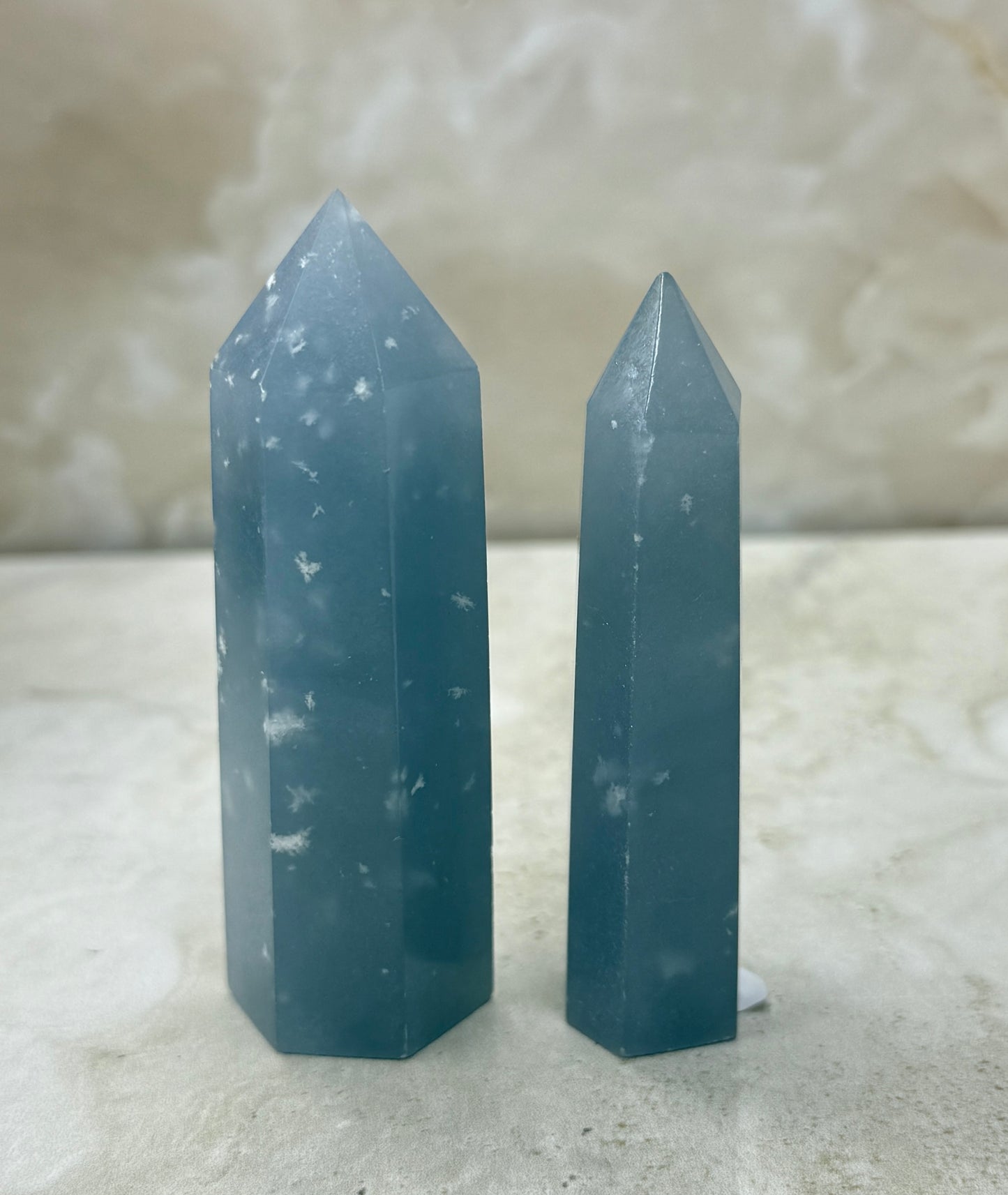 High Quality Angelite Tower