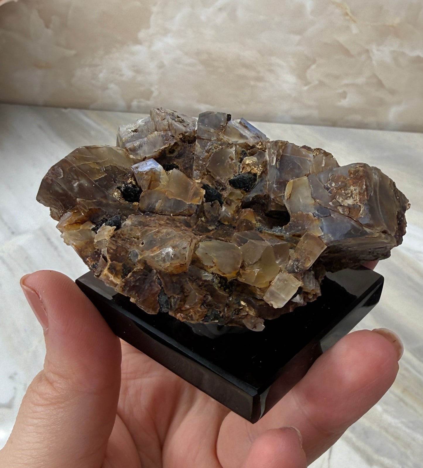 Raw Moonstone Cluster