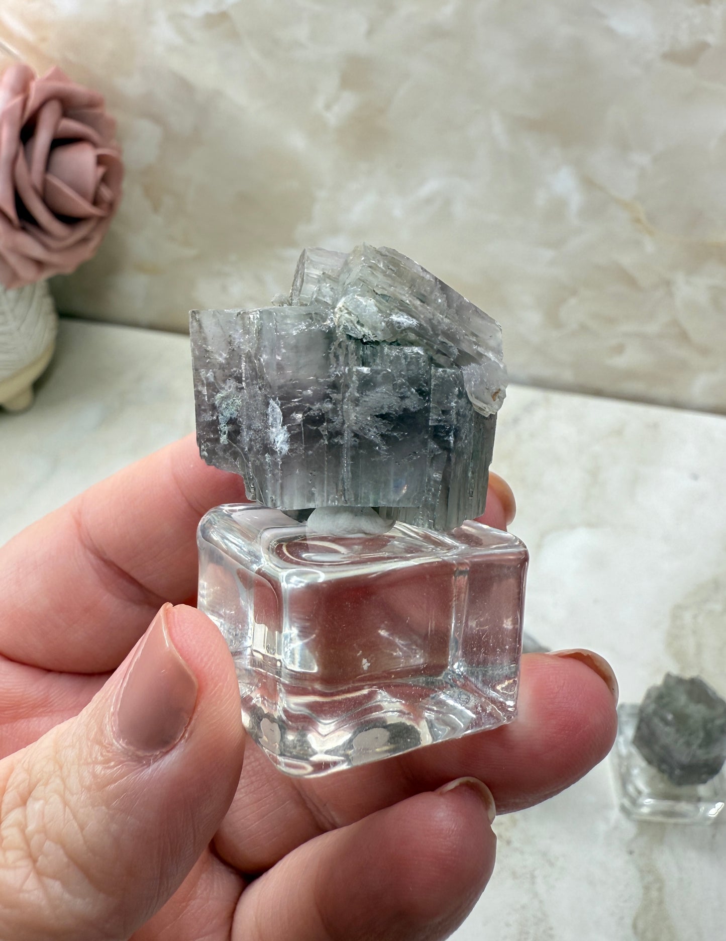 Purple Aragonite from Spain