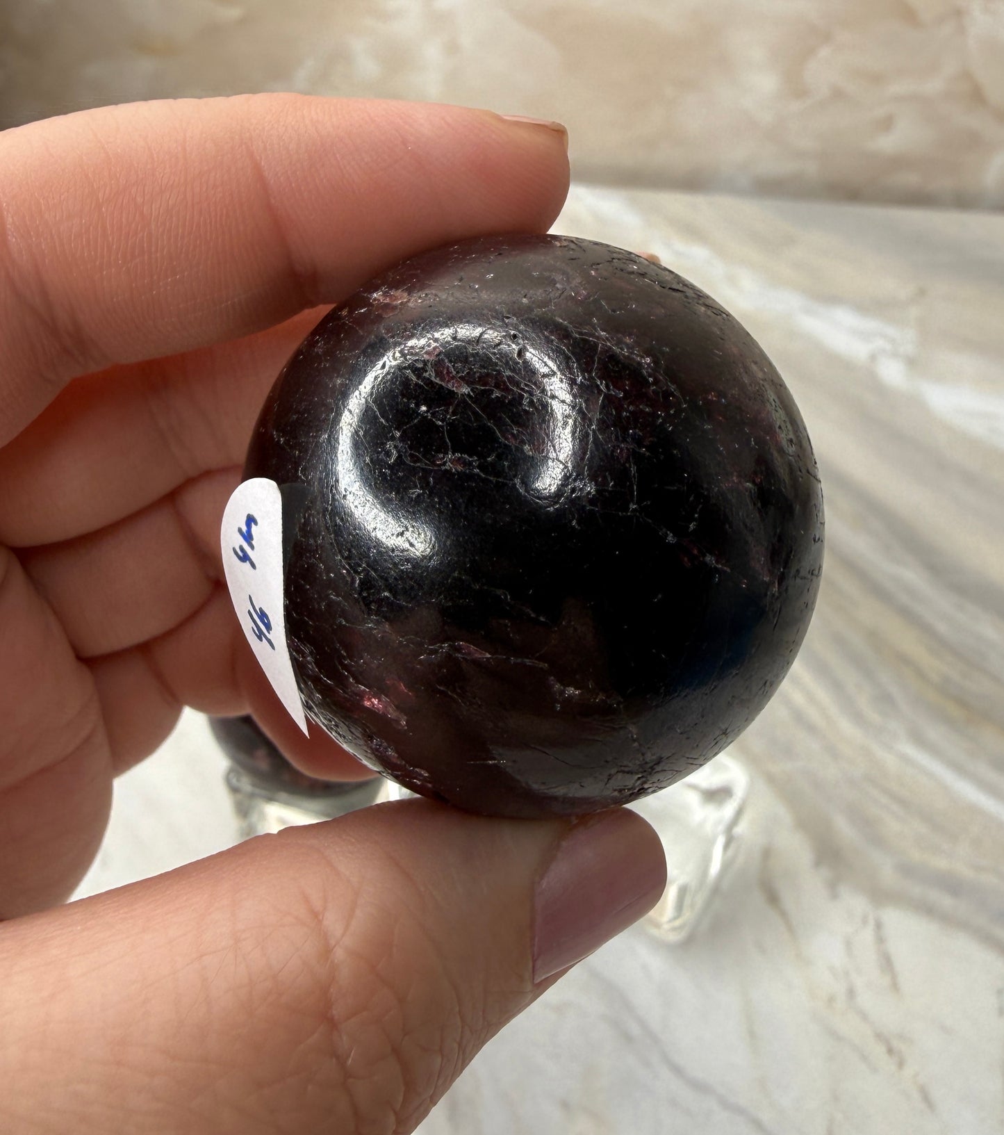 Star Garnet Sphere from Brazil