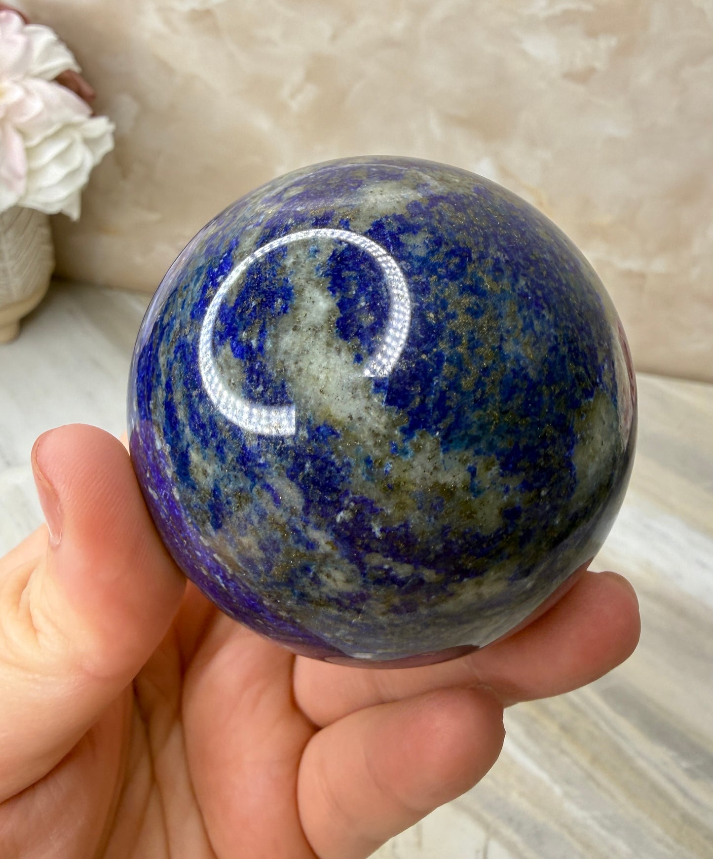 Lapis Lazuli Sphere 61mm