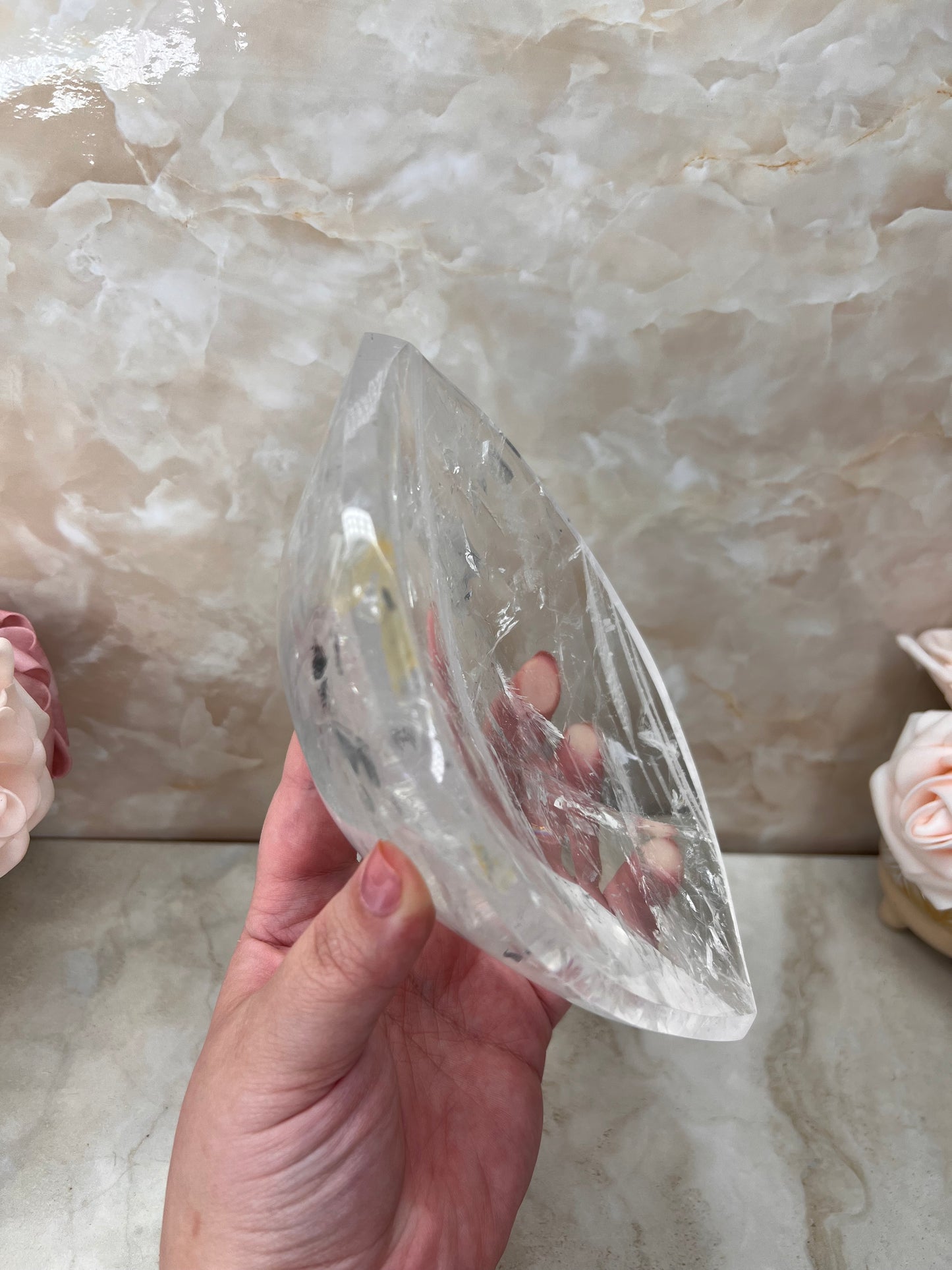 Clear Quartz Bowl from Brazil