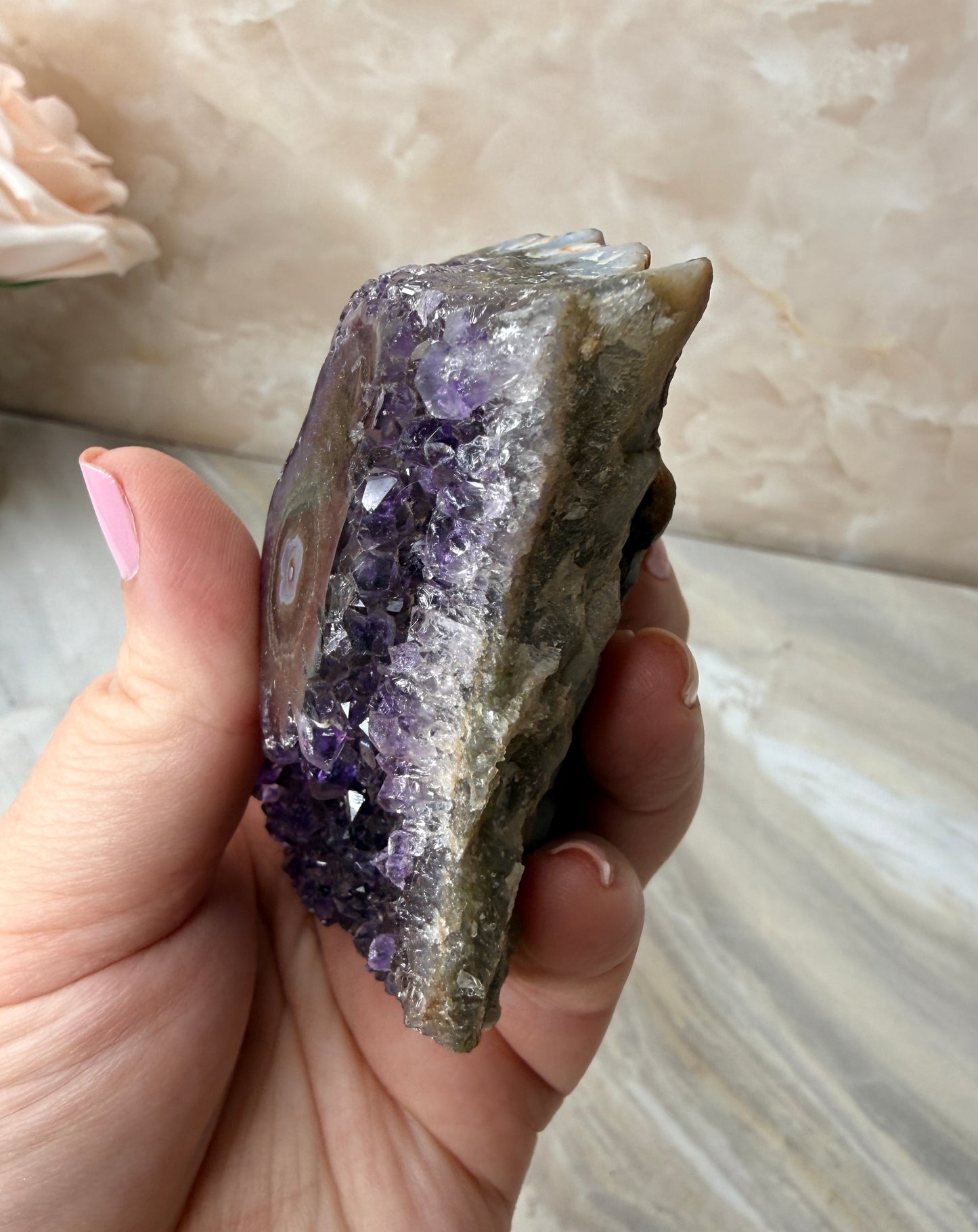 Amethyst Stalactite