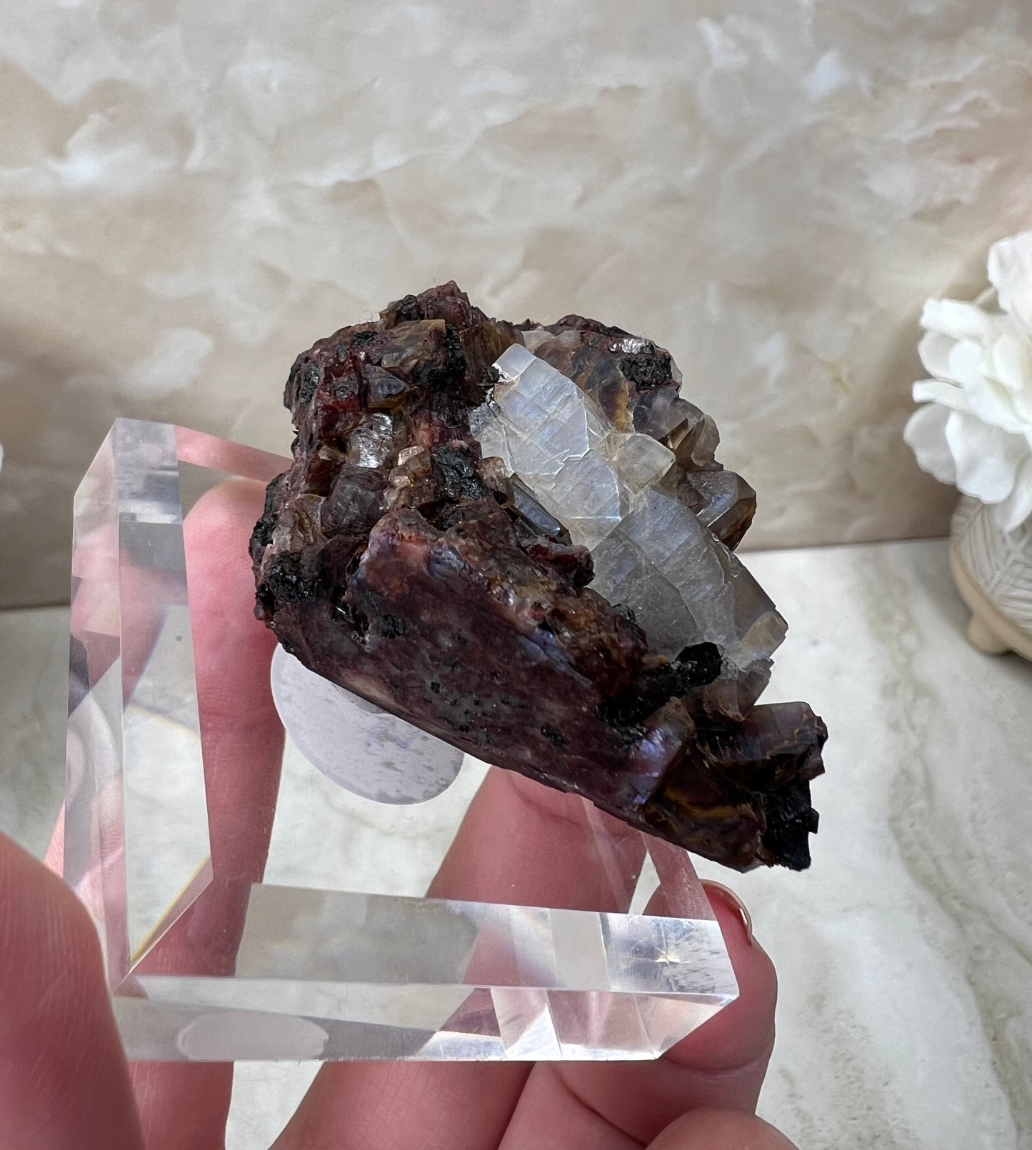Mexican Moonstone Cluster
