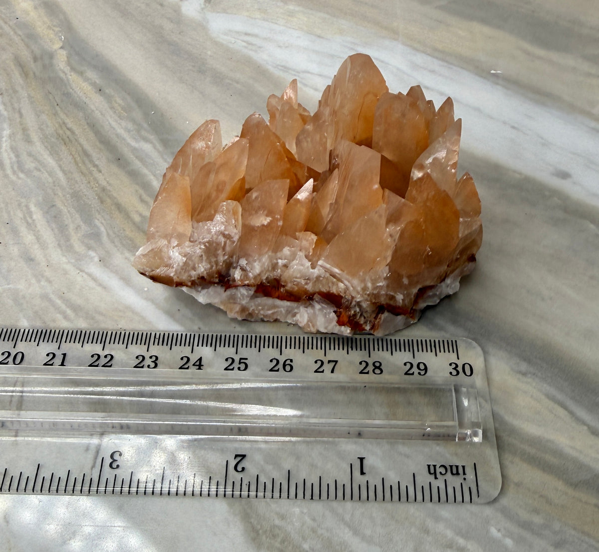 Pink/Peach Dogtooth Calcite