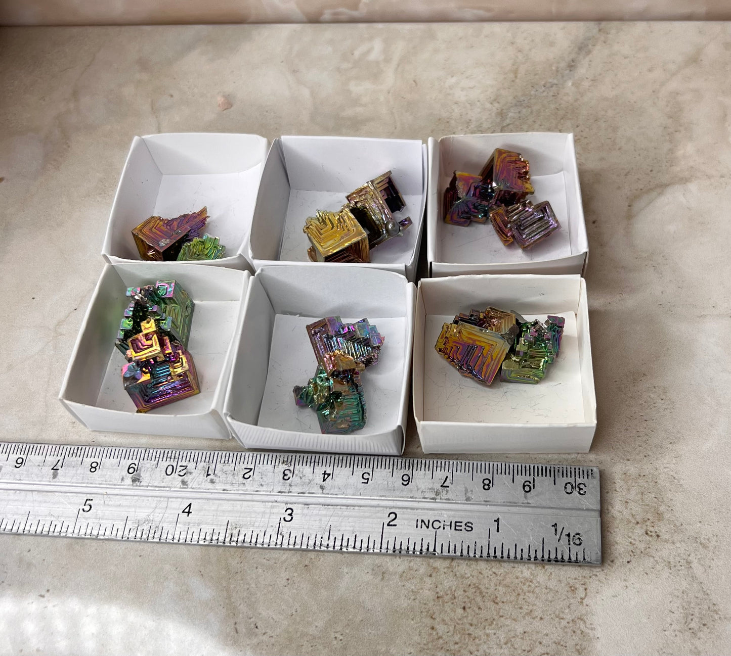 Bismuth Freeforms Set of 2