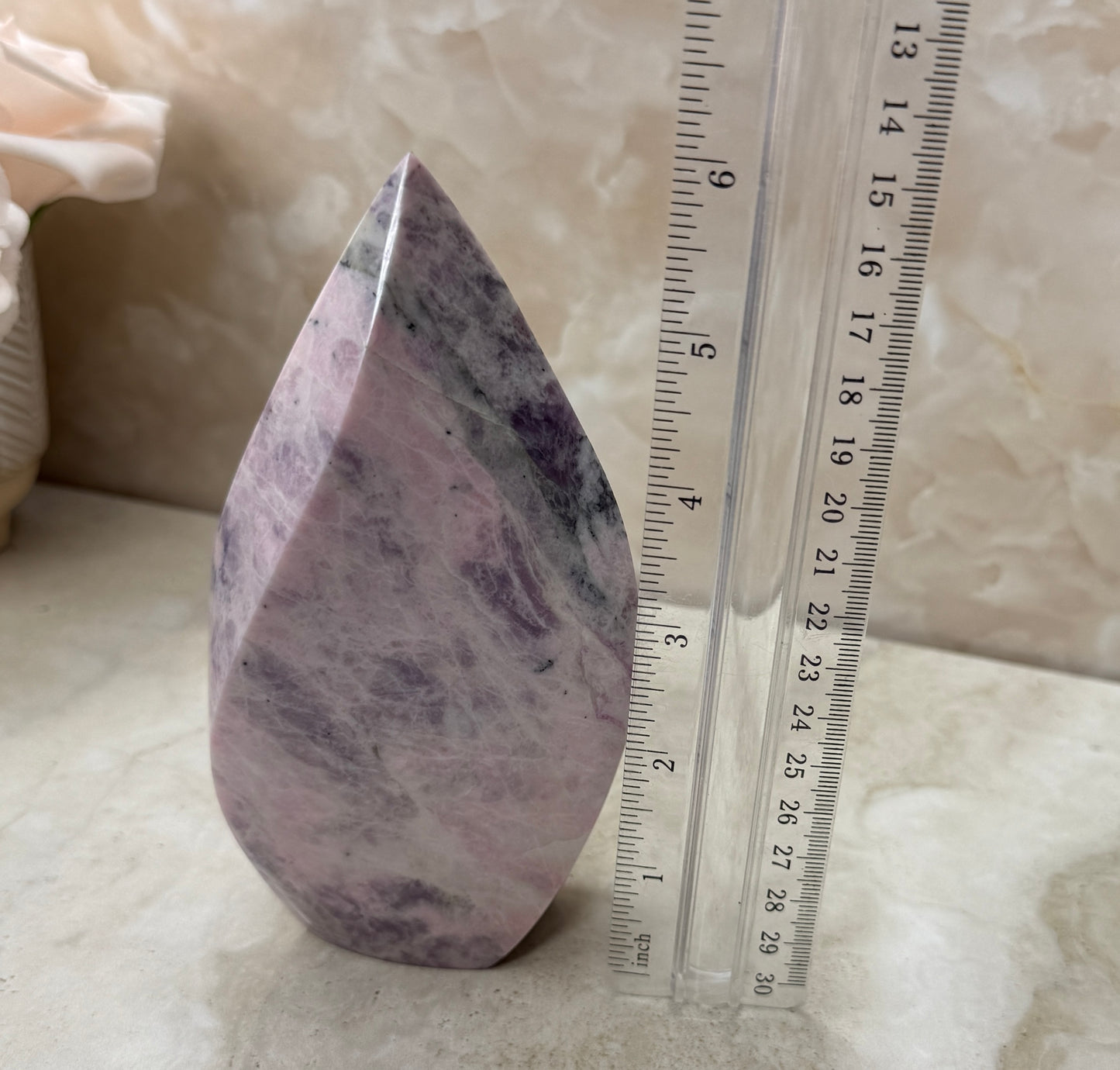 Rare Pink Sodalite Flame
