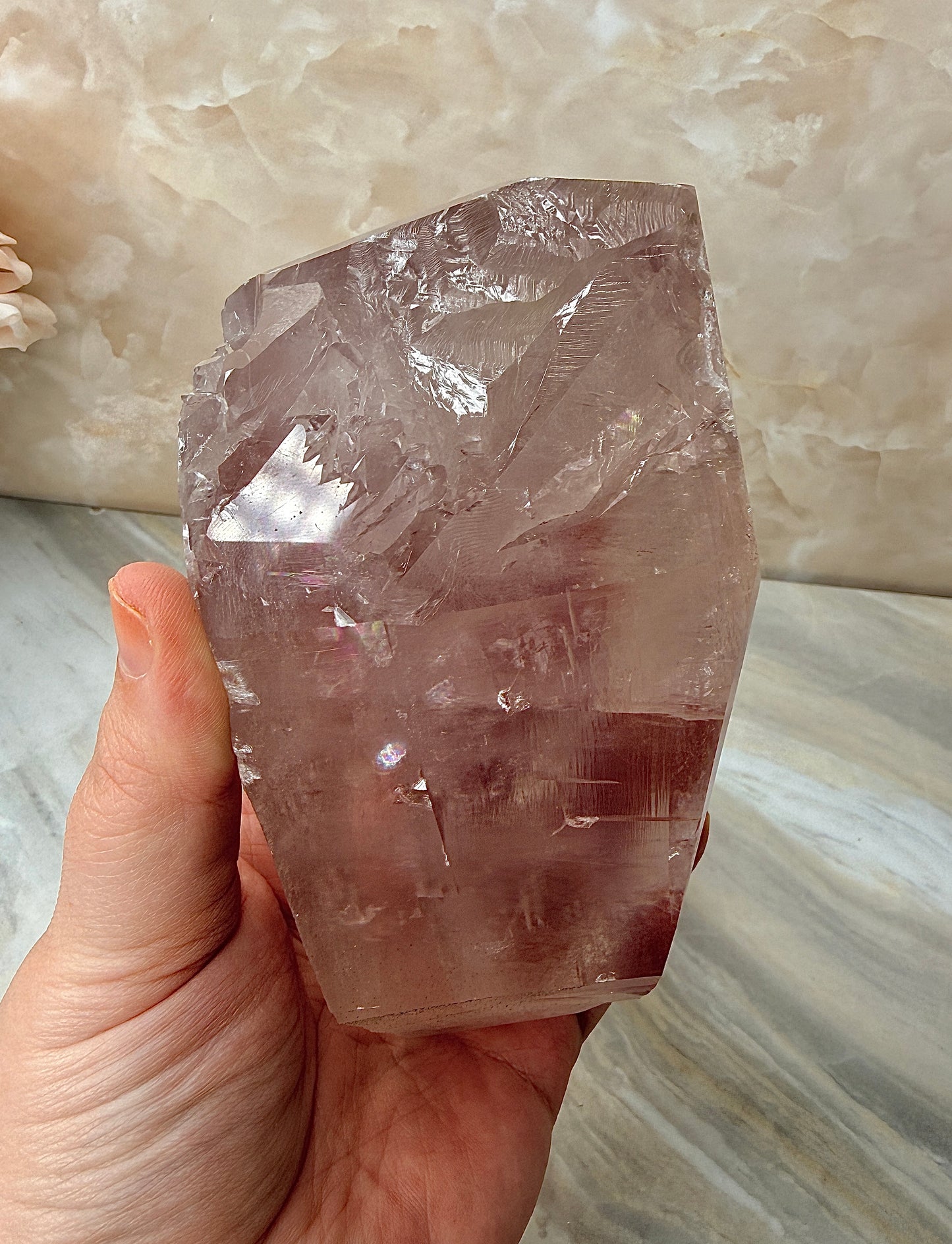 Purple Balmat Calcite from NY